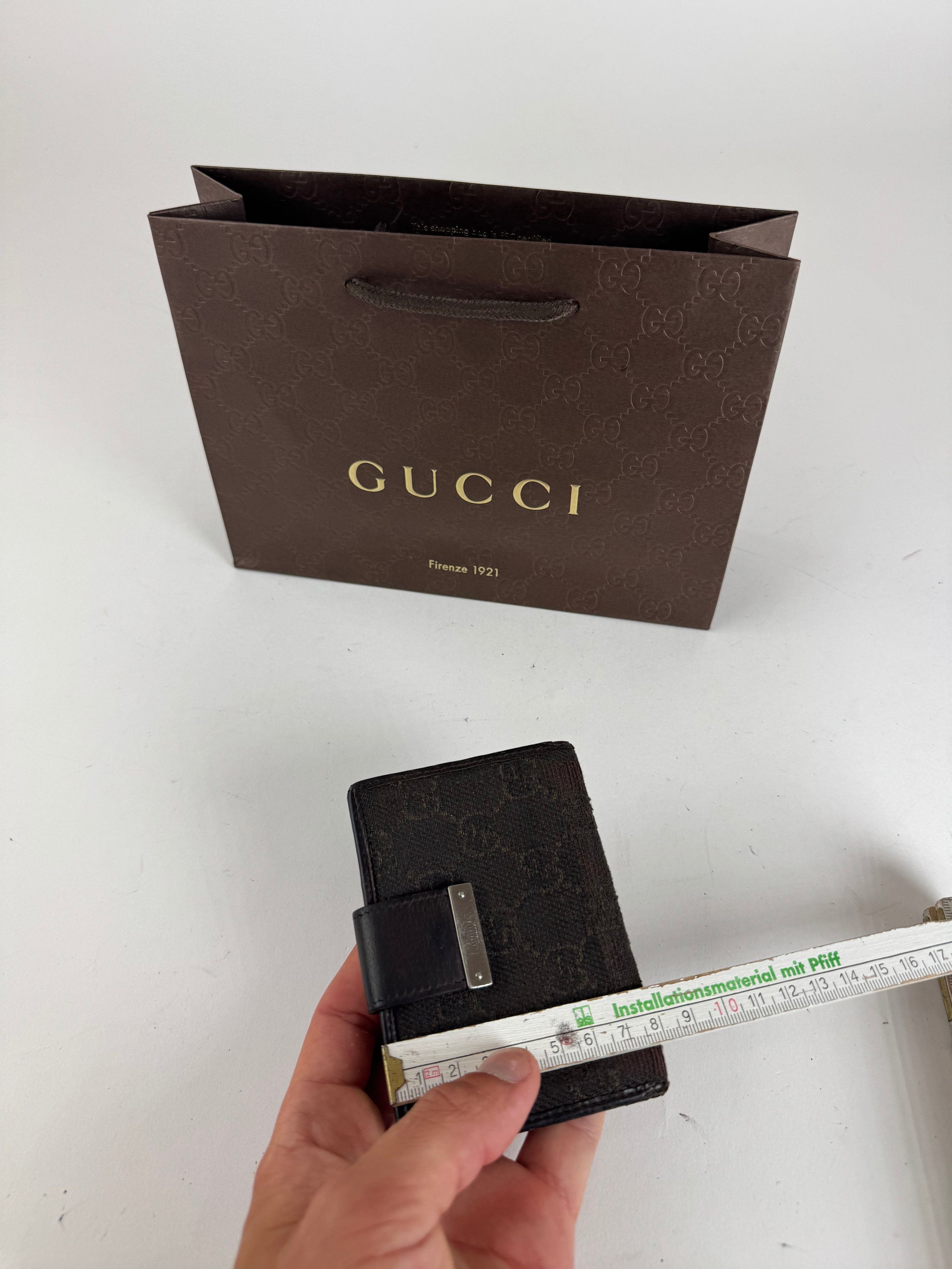 Gucci Vintage Monogram Card Holder black Size ONE SIZE - 11 Thumbnail