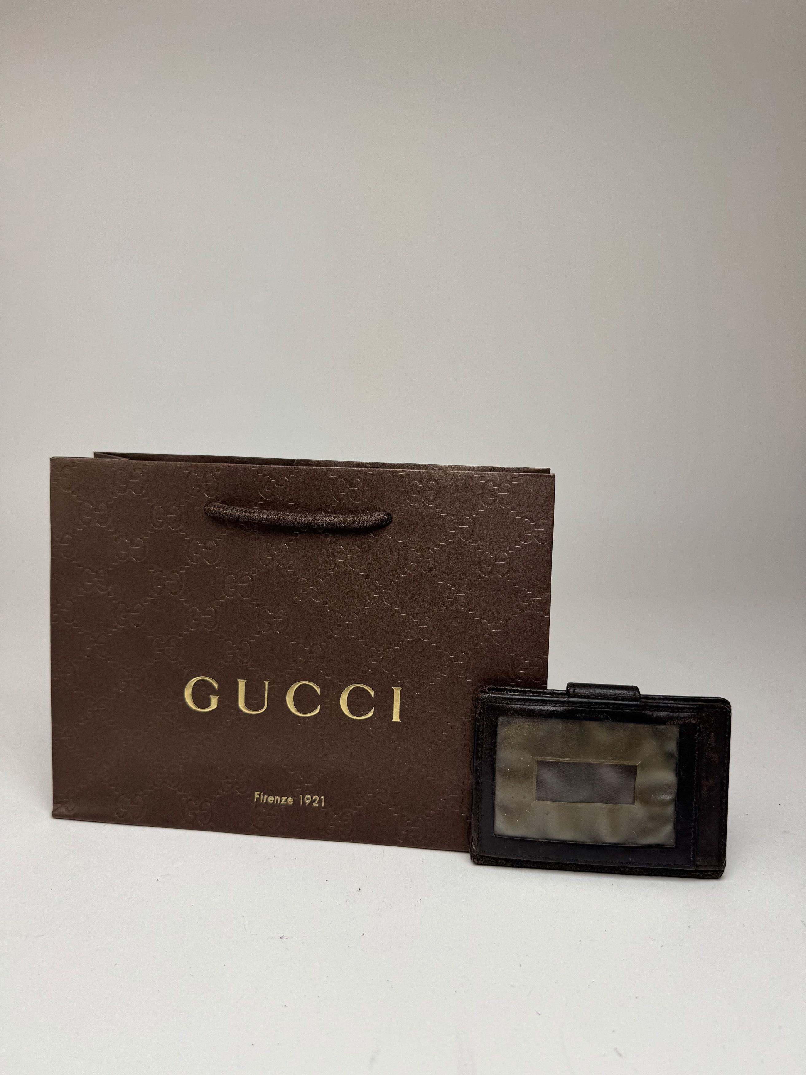 Gucci Vintage Monogram Card Holder black Size ONE SIZE - 2 Thumbnail