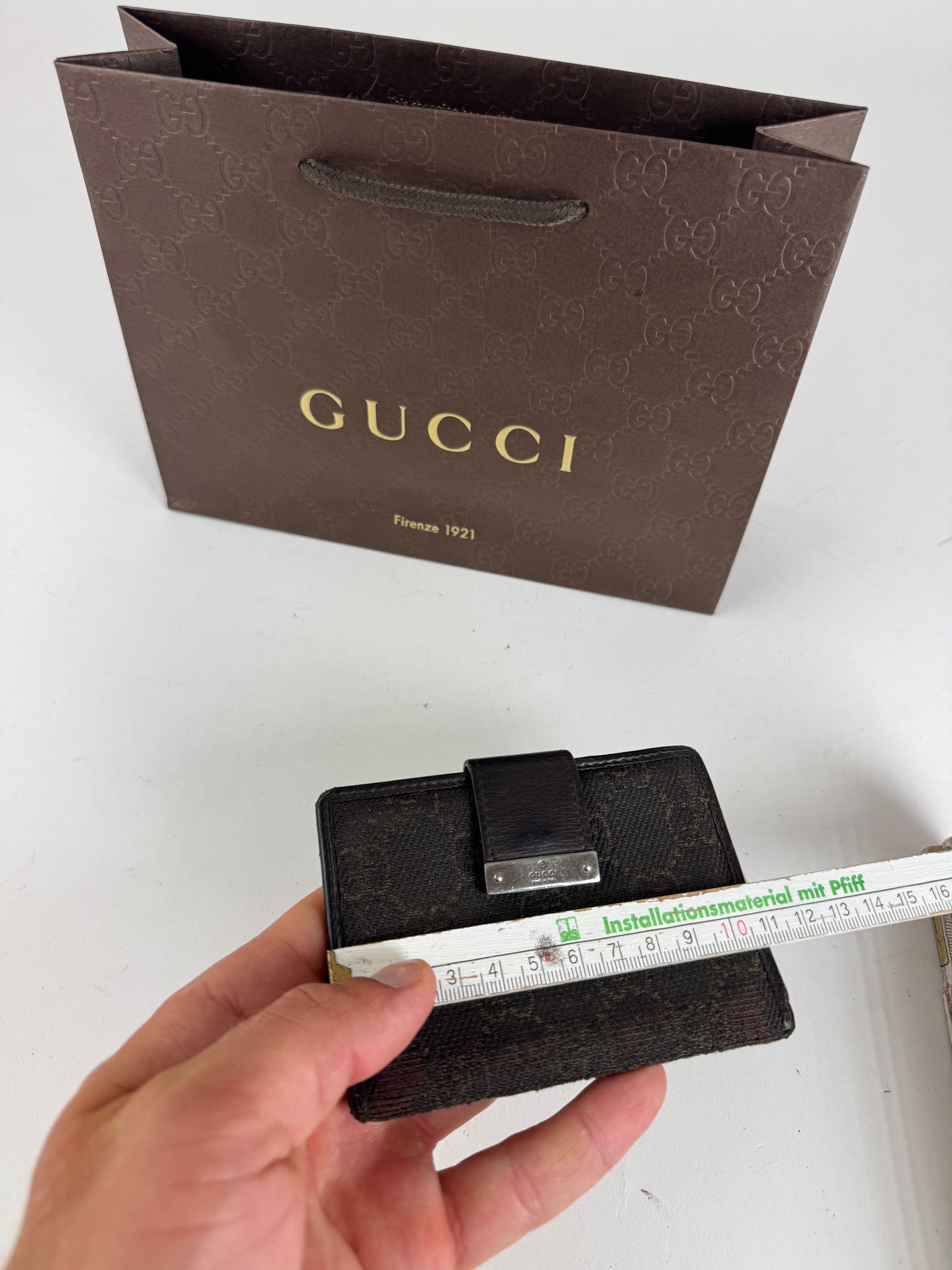Gucci Vintage Monogram Card Holder black Size ONE SIZE - 10 Thumbnail