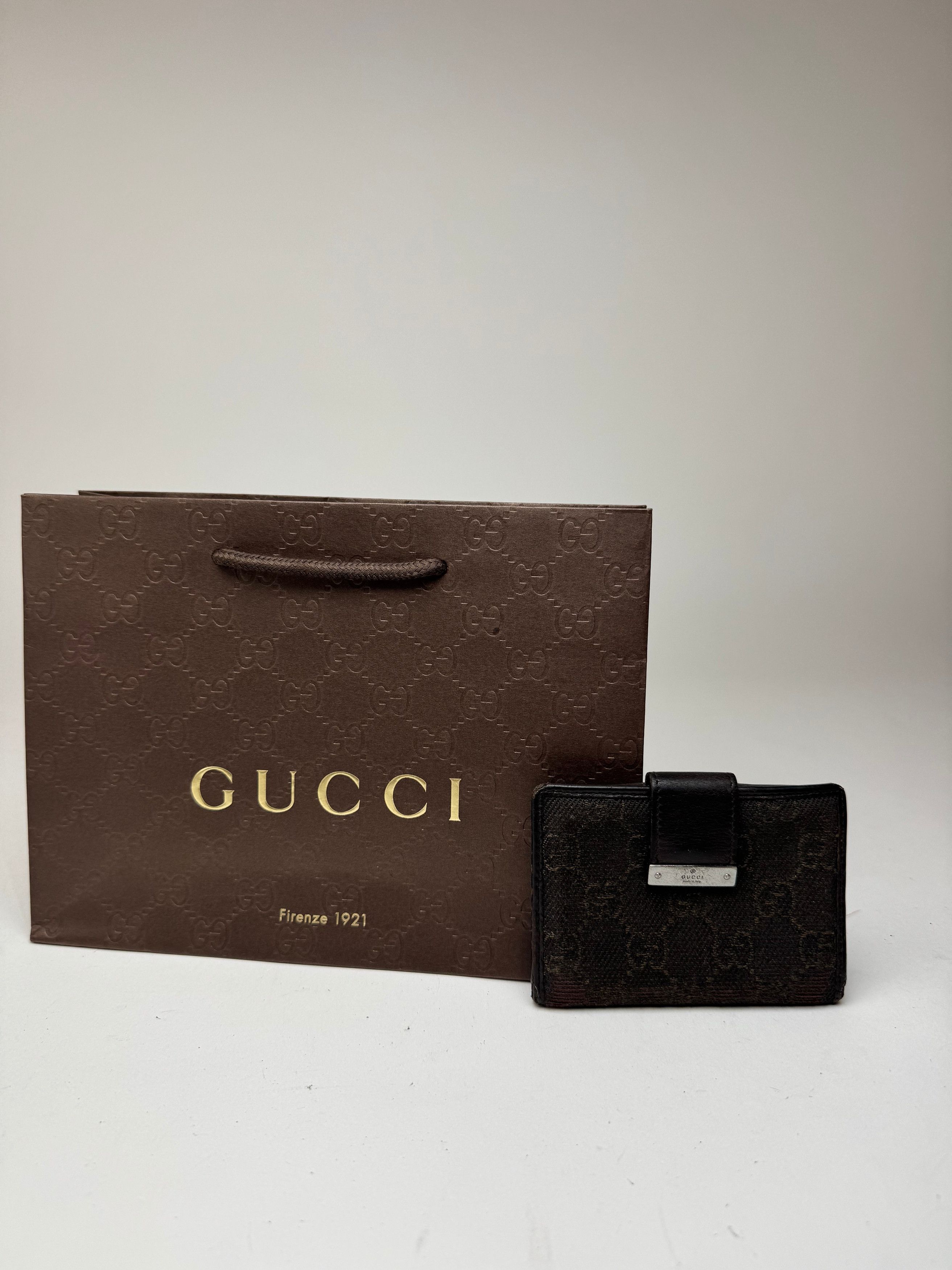 Gucci Vintage Monogram Card Holder black Size ONE SIZE - 3 Thumbnail