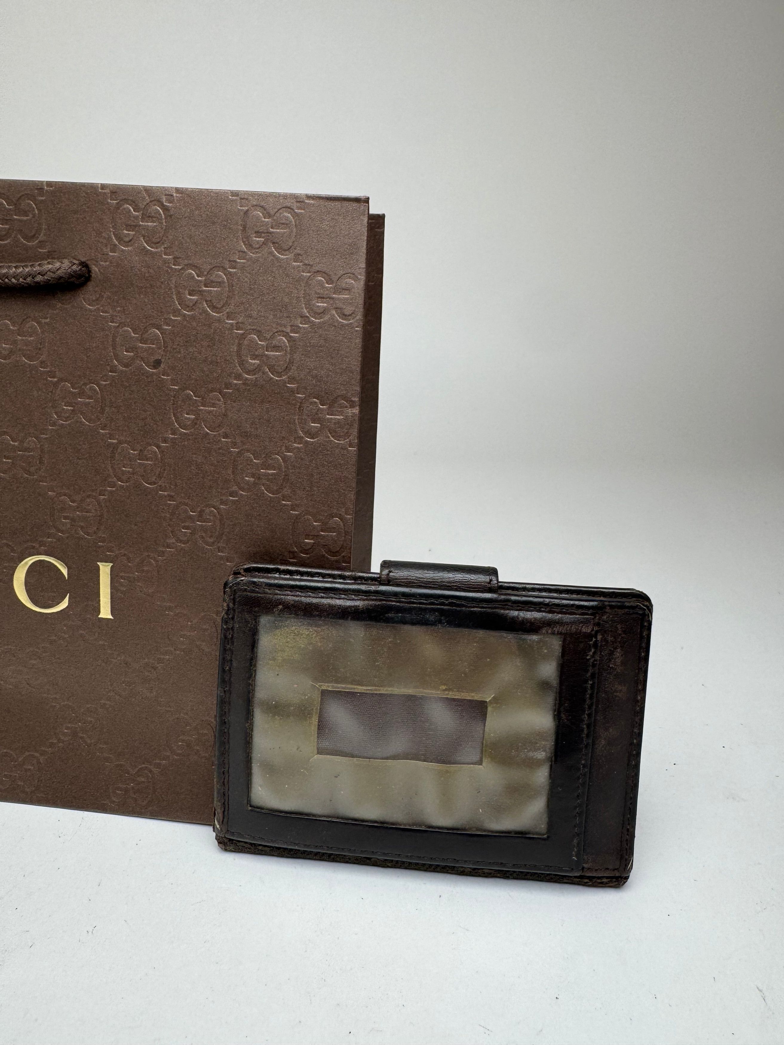 Gucci Vintage Monogram Card Holder black Size ONE SIZE - 7 Thumbnail