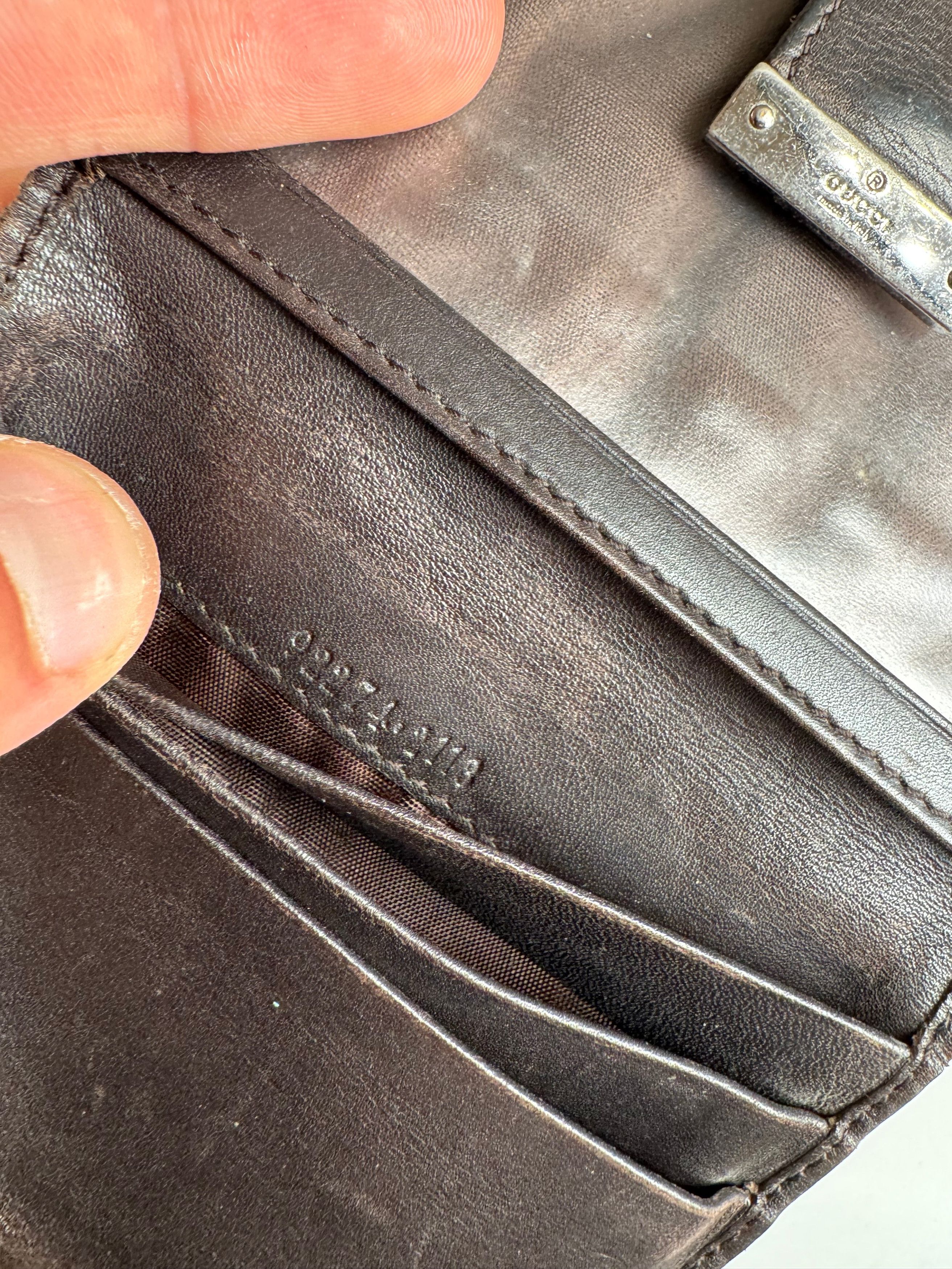 Gucci Vintage Monogram Card Holder black Size ONE SIZE - 8 Thumbnail