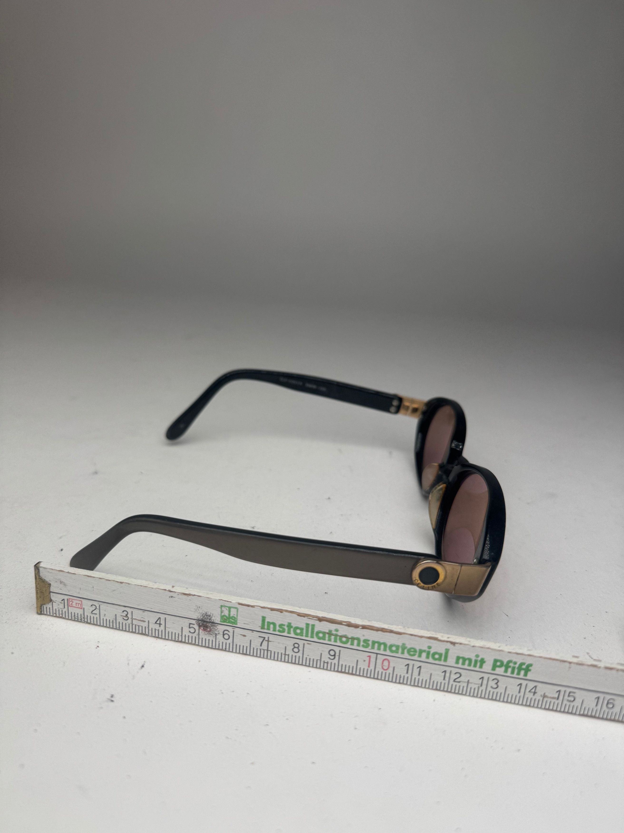 Celine Vintage Paris Retro Sunglasses Brown Size ONE SIZE - 9 Thumbnail