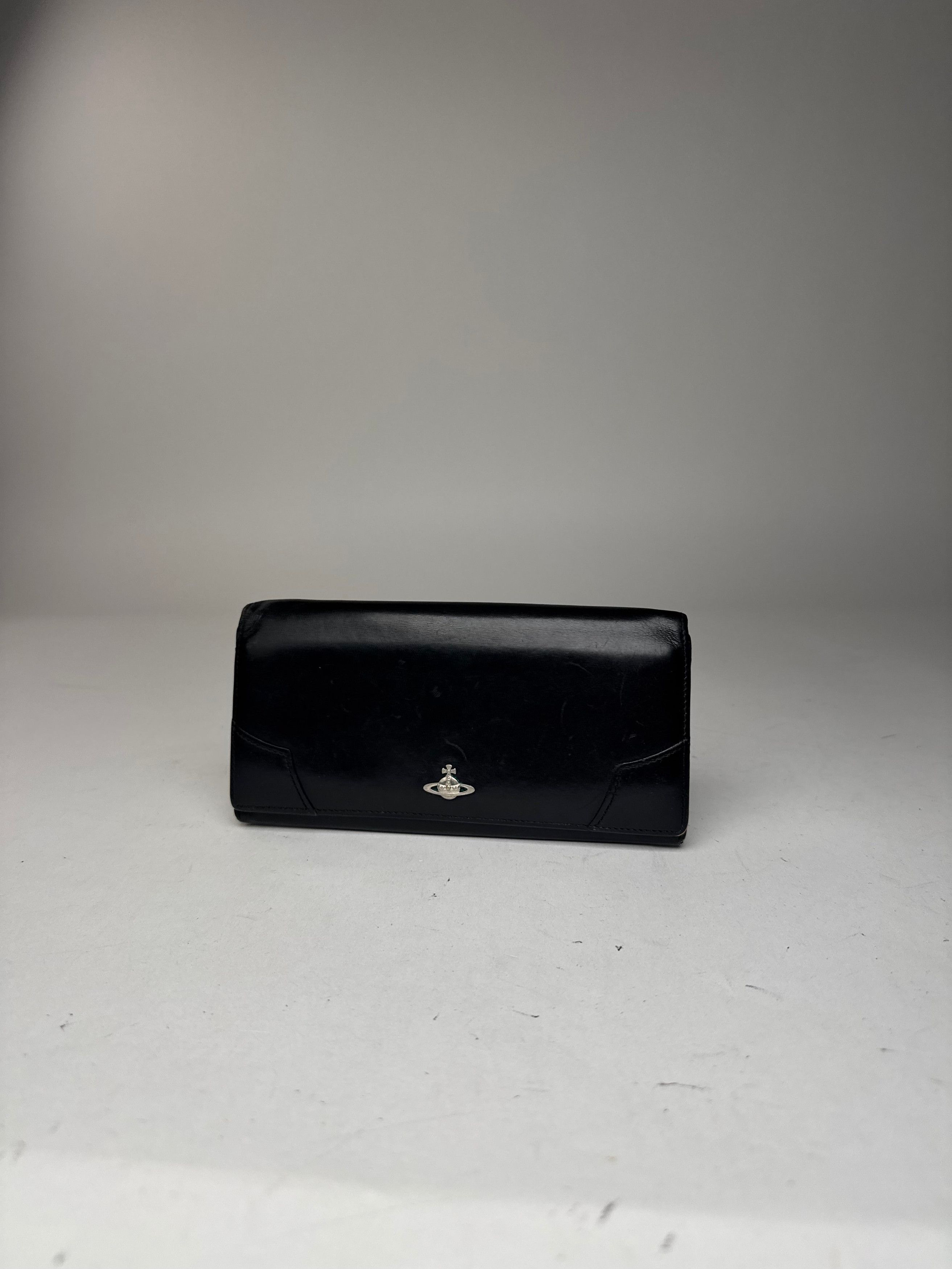 Vivienne Westwood Vintage Leather Wallet black Size ONE SIZE - 3 Thumbnail