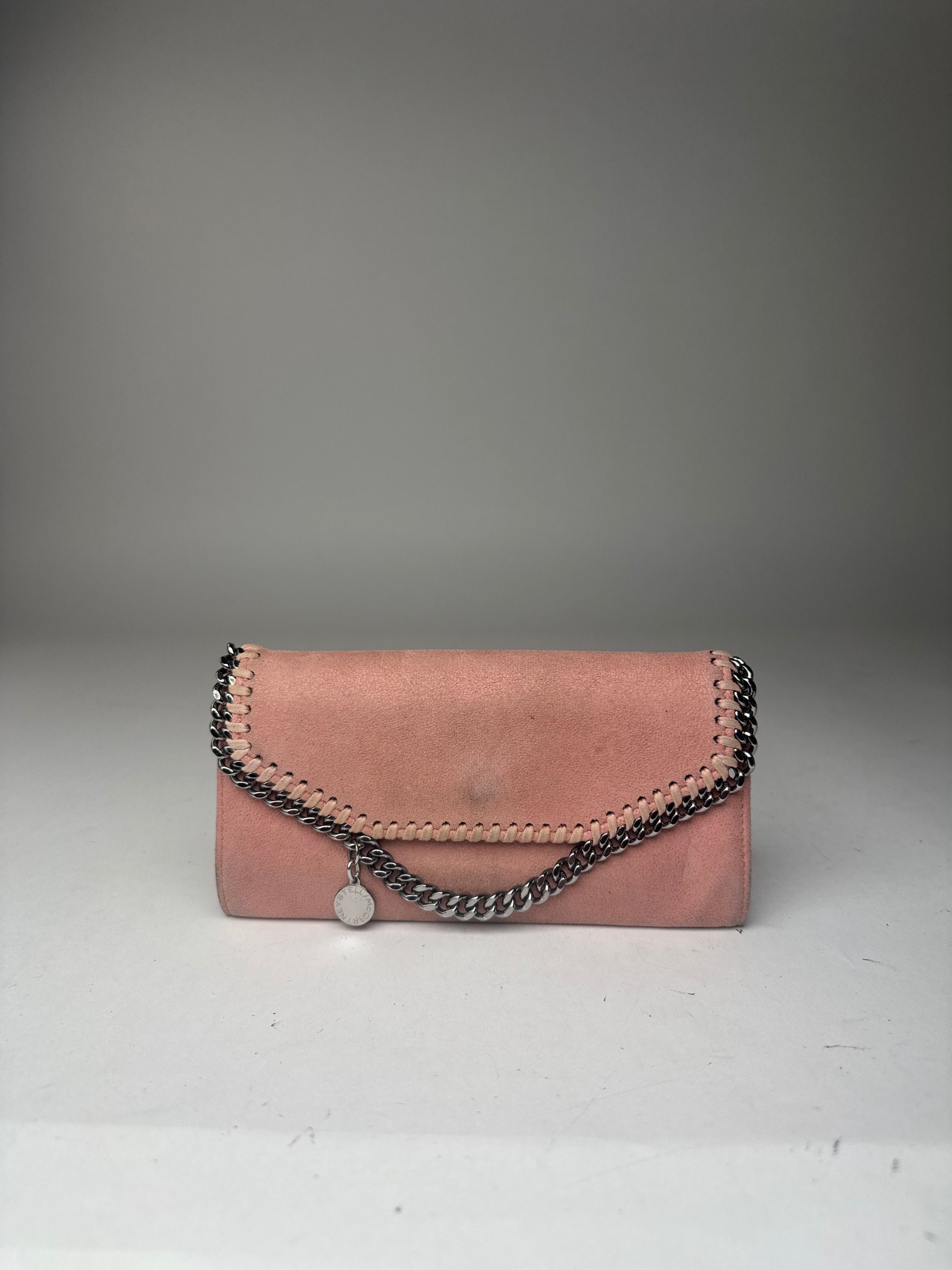 Stella McCartney Vintage Stella Mc Cartney Vegan Suede Wallet Pink Size ONE SIZE - 3 Thumbnail