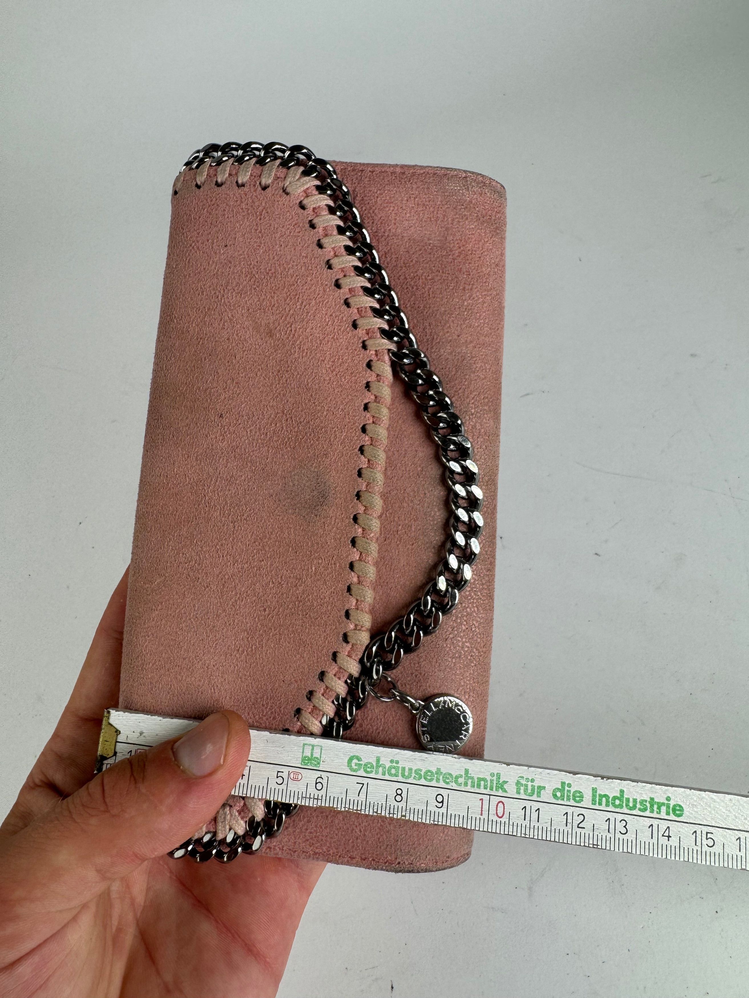 Stella McCartney Vintage Stella Mc Cartney Vegan Suede Wallet Pink Size ONE SIZE - 10 Thumbnail