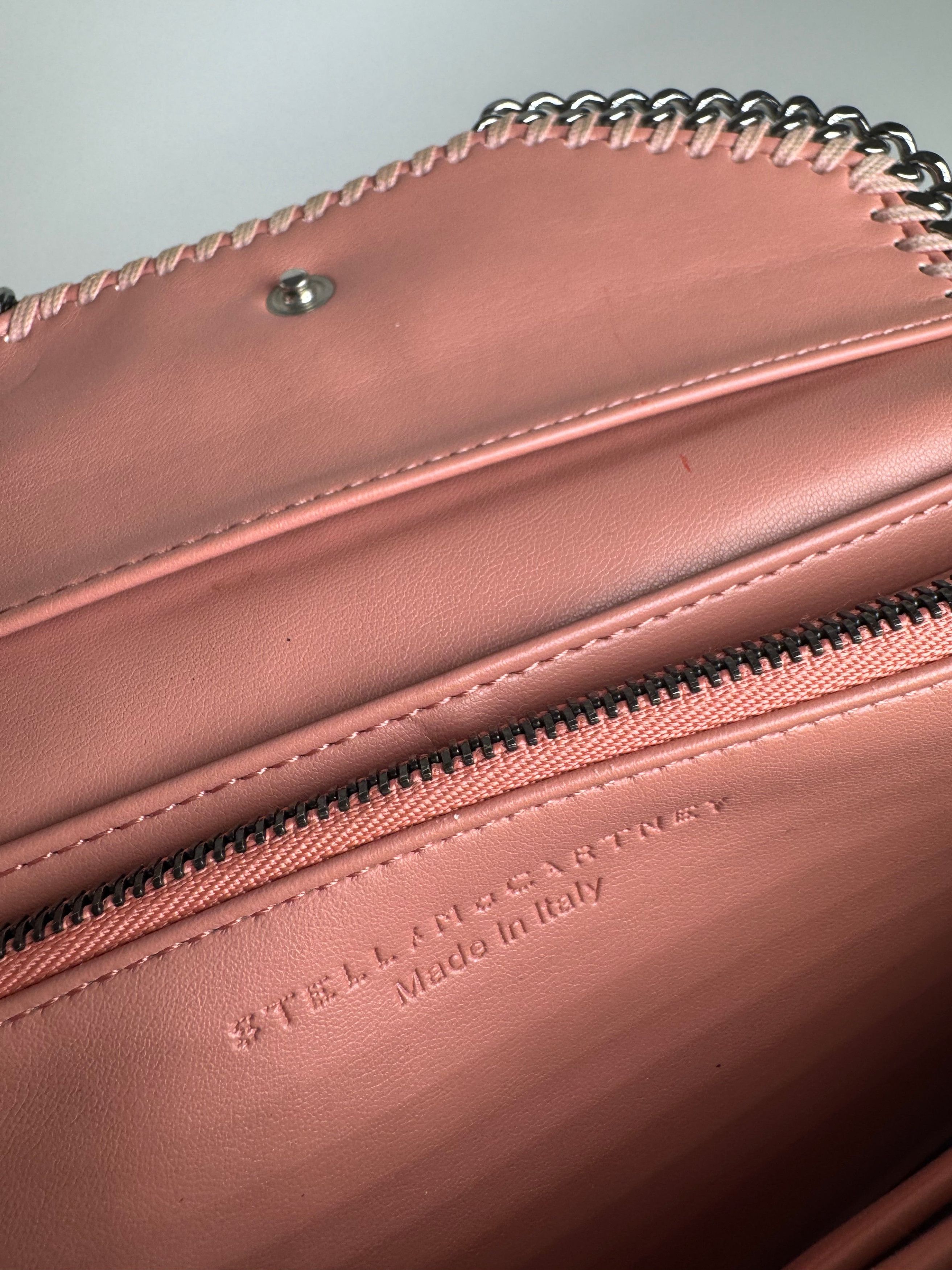 Stella McCartney Vintage Stella Mc Cartney Vegan Suede Wallet Pink Size ONE SIZE - 6 Thumbnail