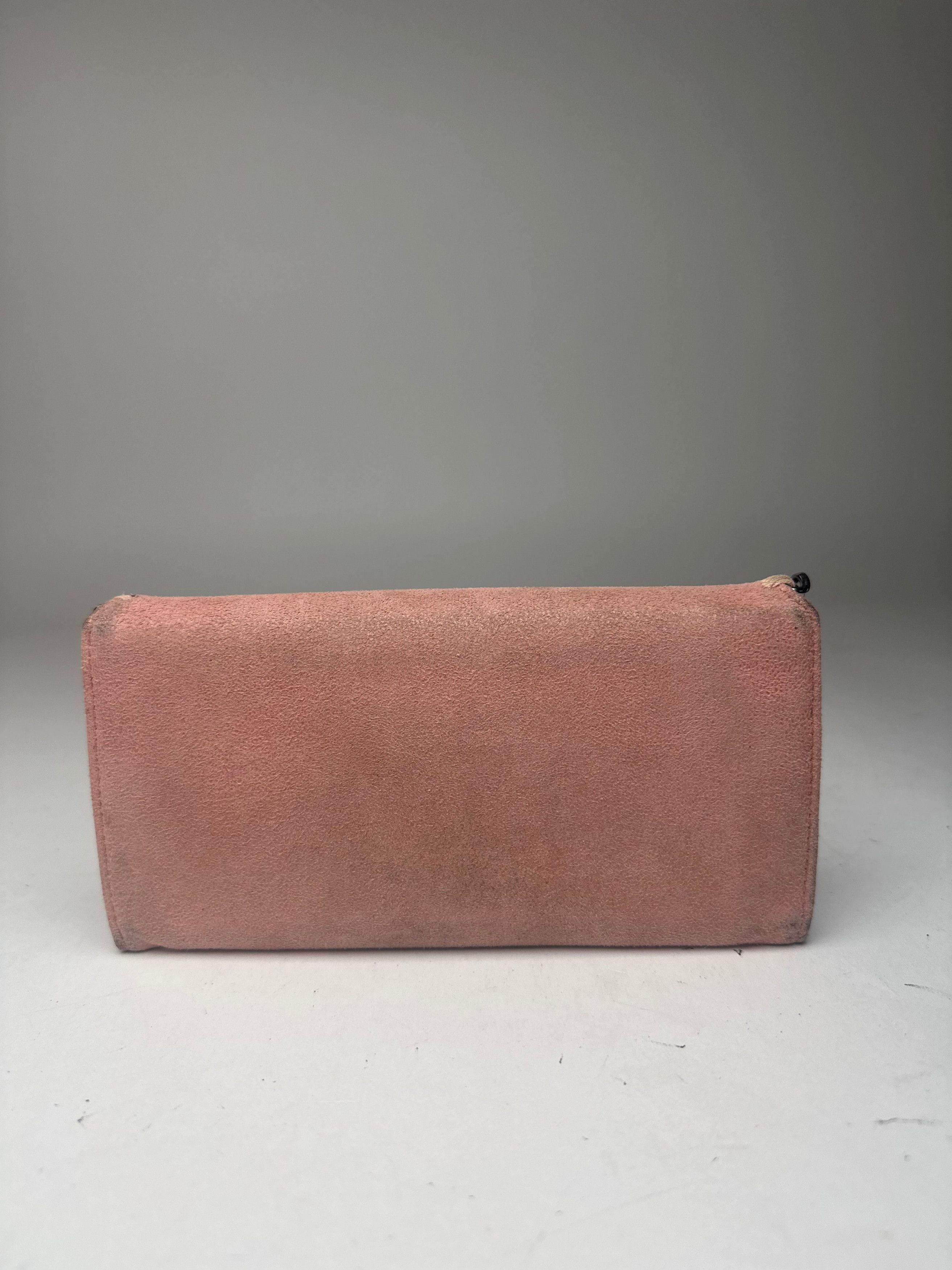Stella McCartney Vintage Stella Mc Cartney Vegan Suede Wallet Pink Size ONE SIZE - 2 Thumbnail