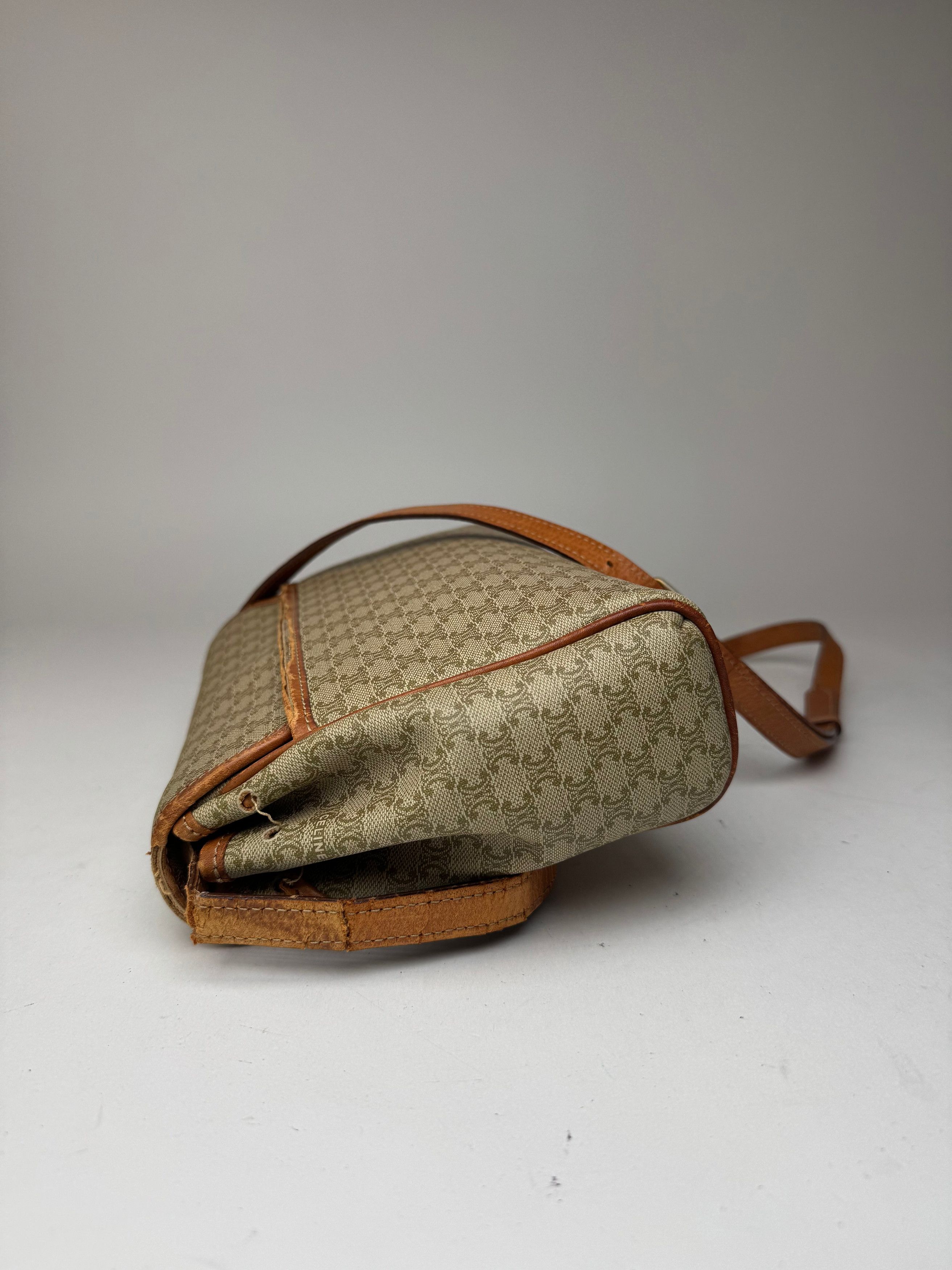 Celine Vintage Triomphe Monogram Crossbody bag beige Size ONE SIZE - 6 Thumbnail
