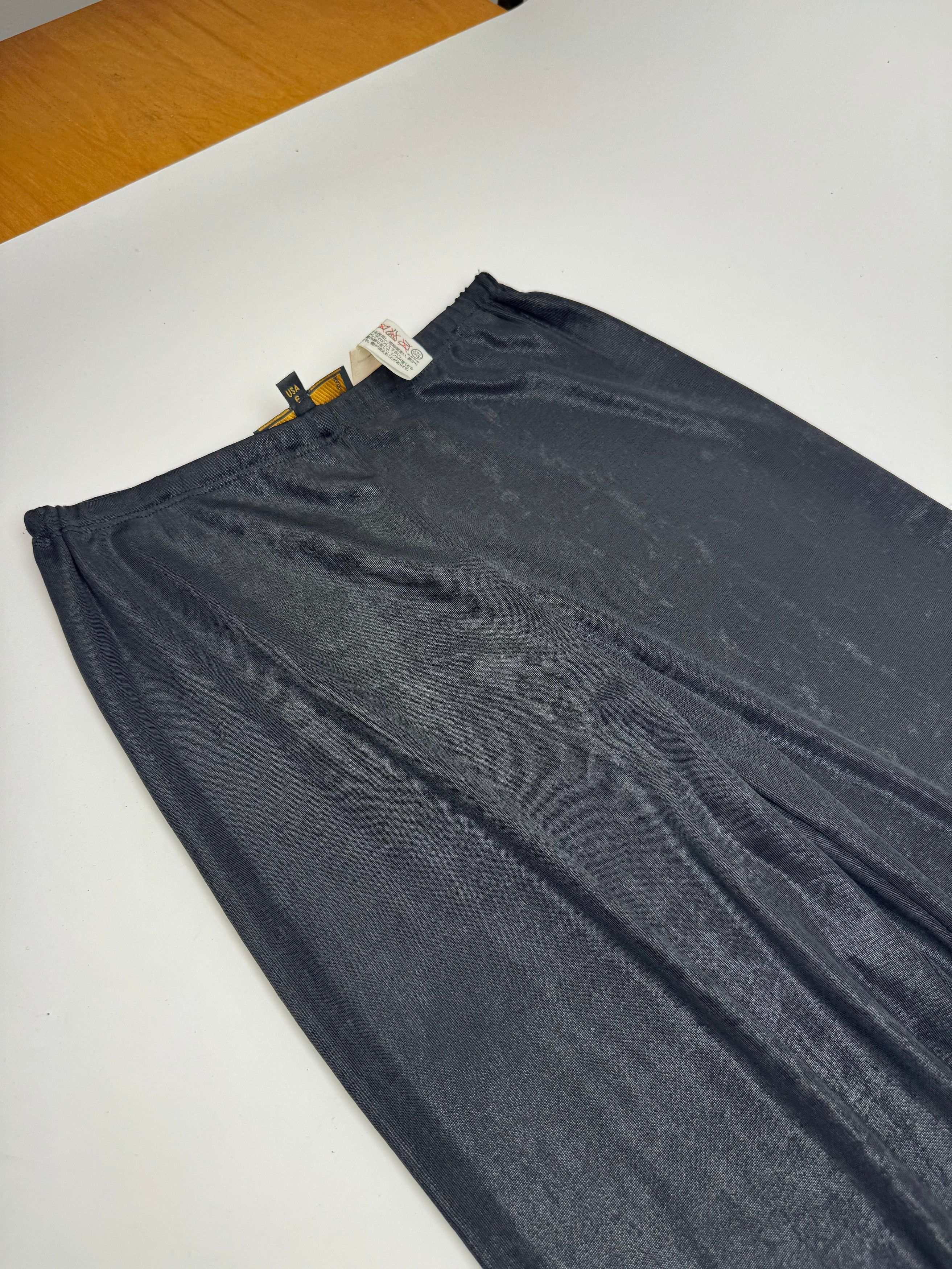 Fendi Vintage Roma Polyester pants M black Size 27" / US 4 / IT 40 - 8 Thumbnail