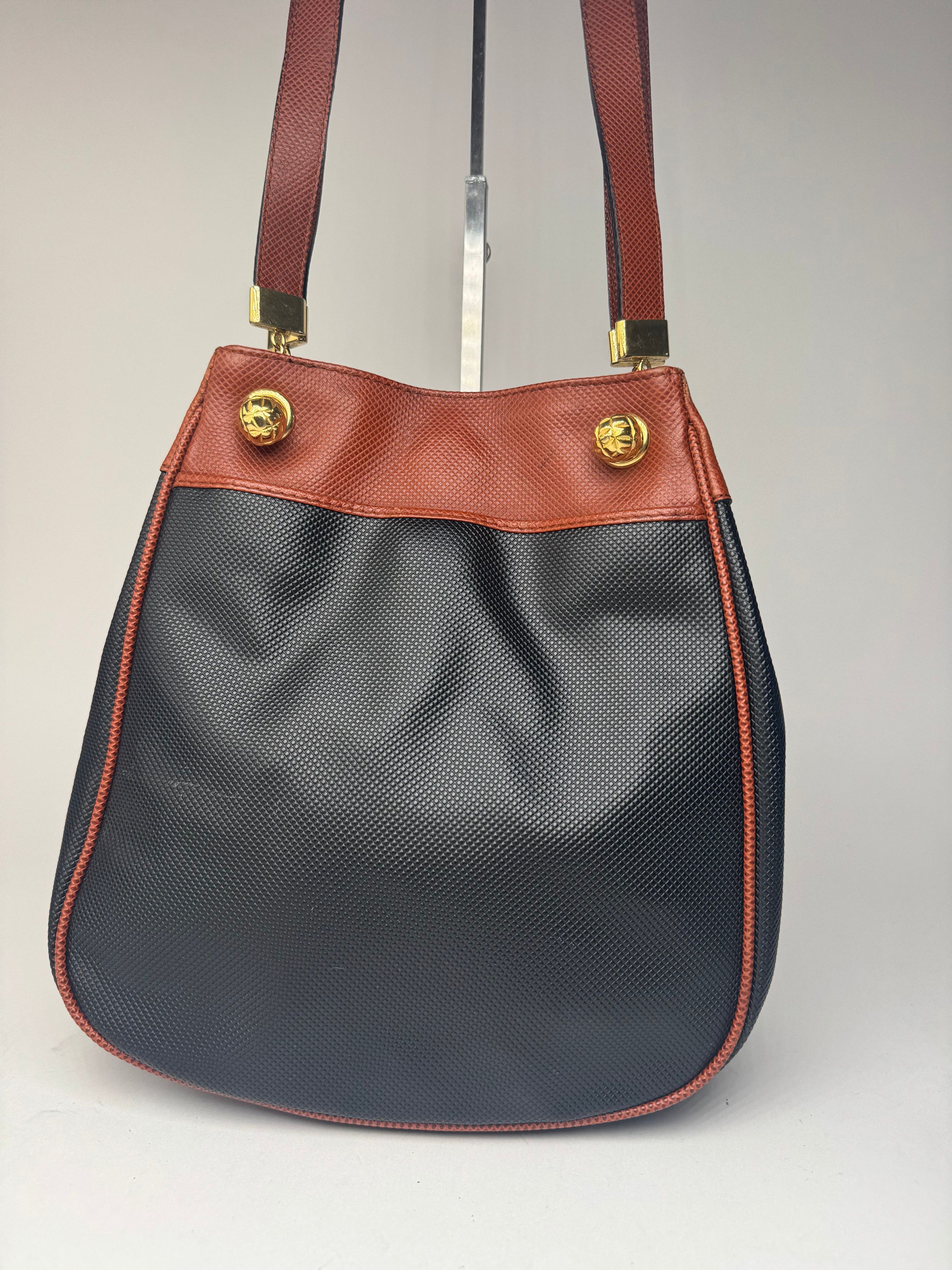 Bottega Veneta Vintage Leather bucket bag black brown Size ONE SIZE - 5 Thumbnail