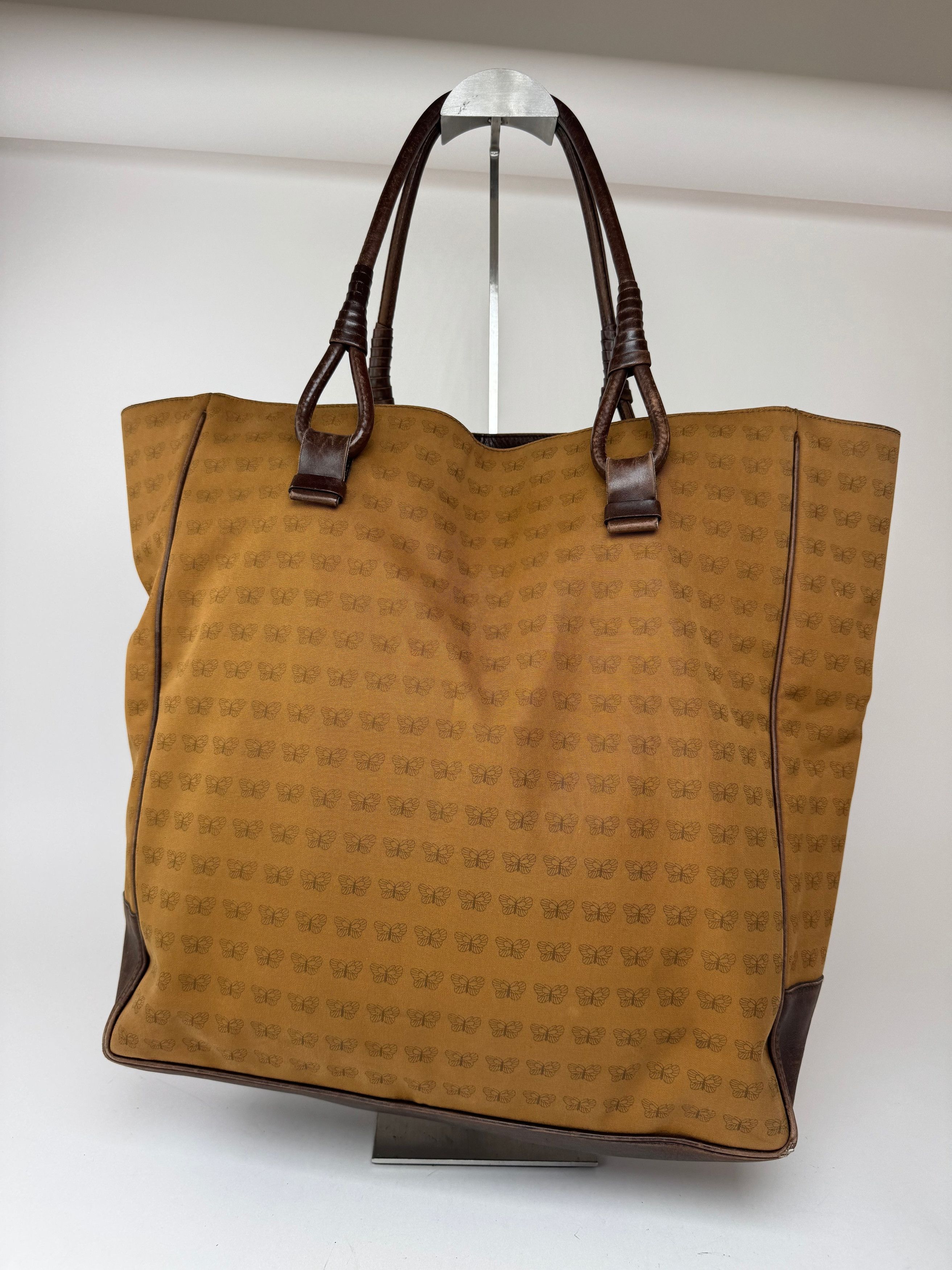 Bottega Veneta Vintage Suede Tote bag brown Size ONE SIZE - 2 Thumbnail