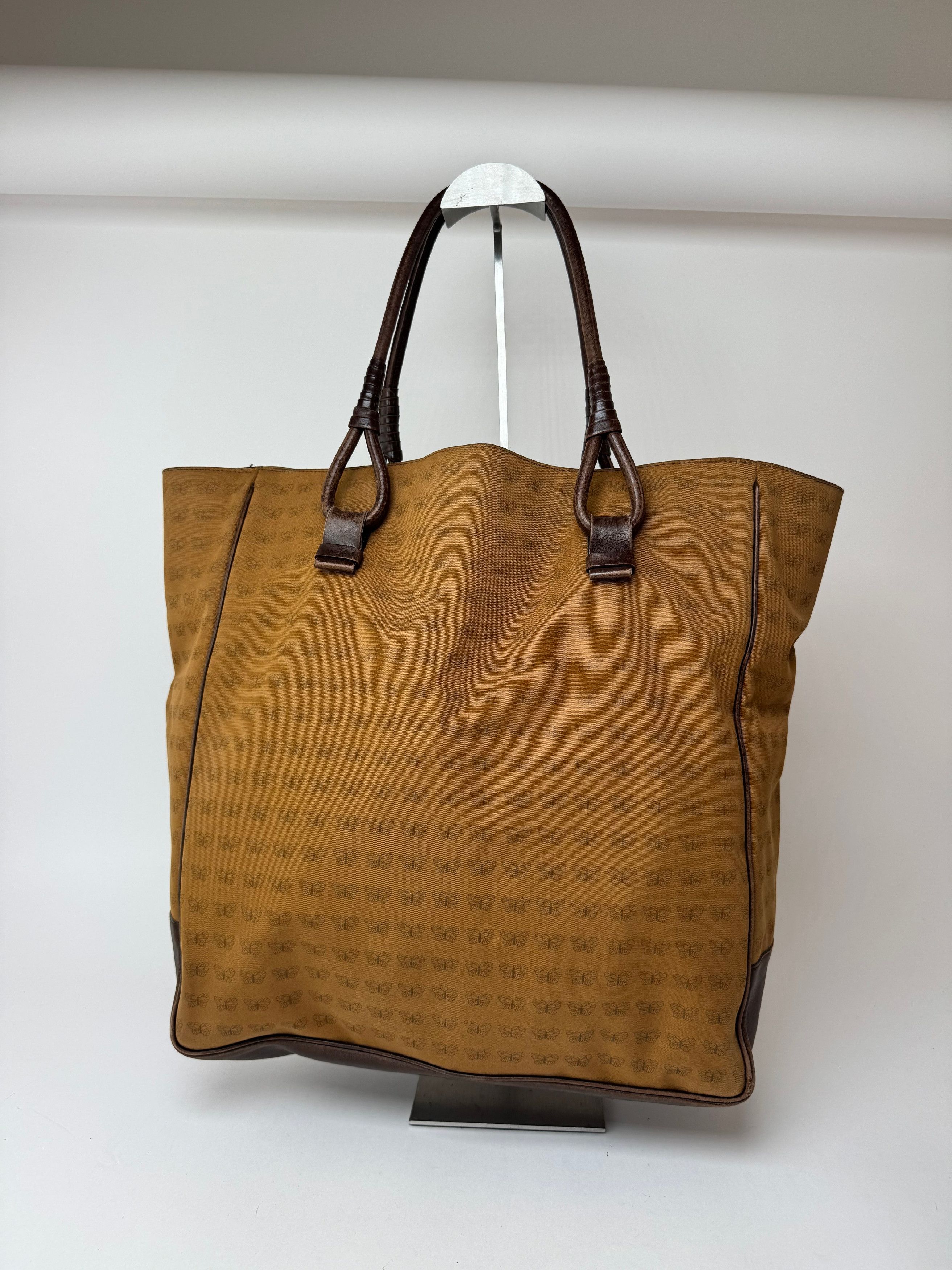 Bottega Veneta Vintage Suede Tote bag brown Size ONE SIZE - 15 Thumbnail