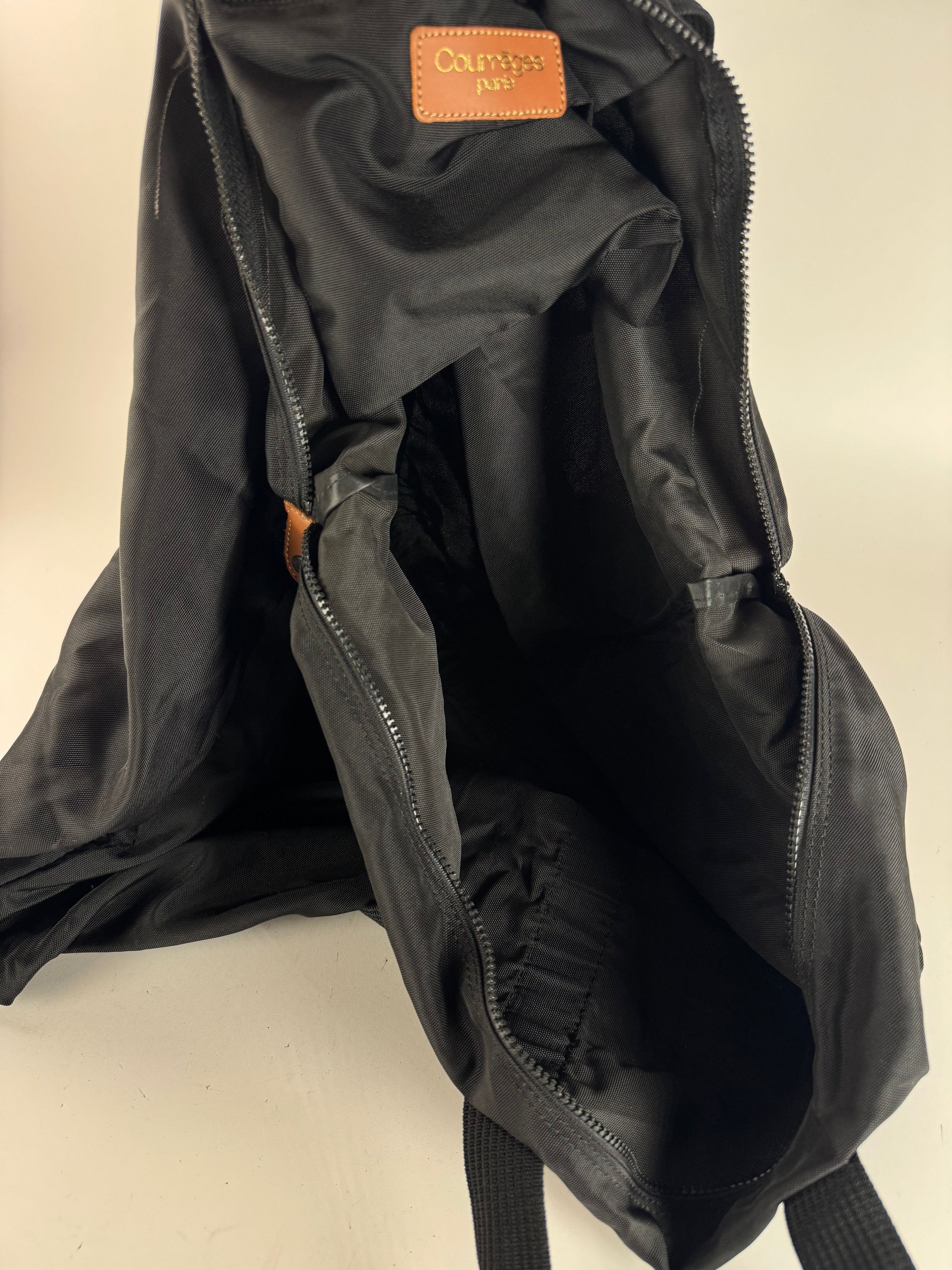 Courreges Vintage Travel bag black Size ONE SIZE - 14 Thumbnail