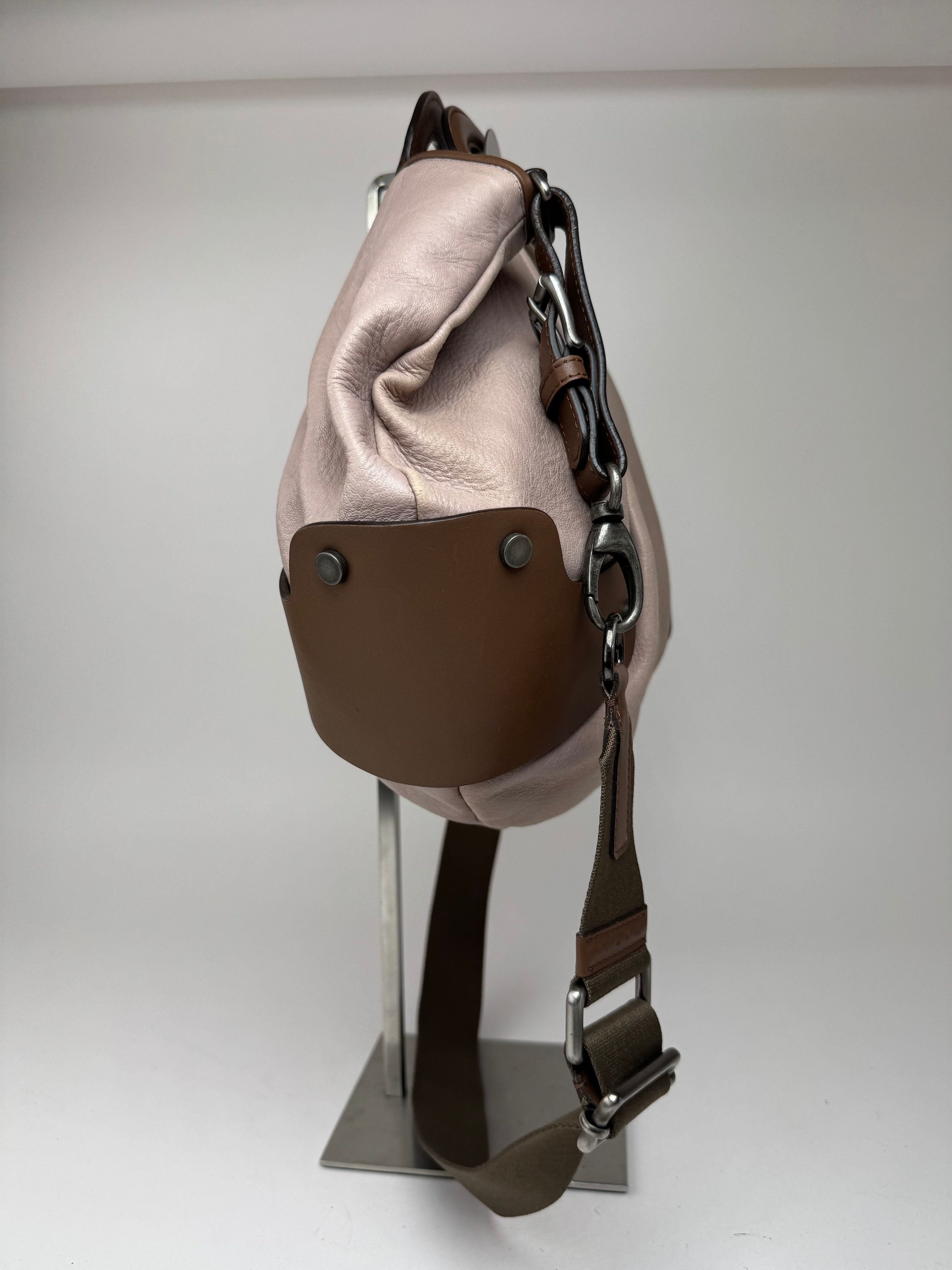 Marni Vintage 2 way leather bag purple brown Size ONE SIZE - 2 Thumbnail