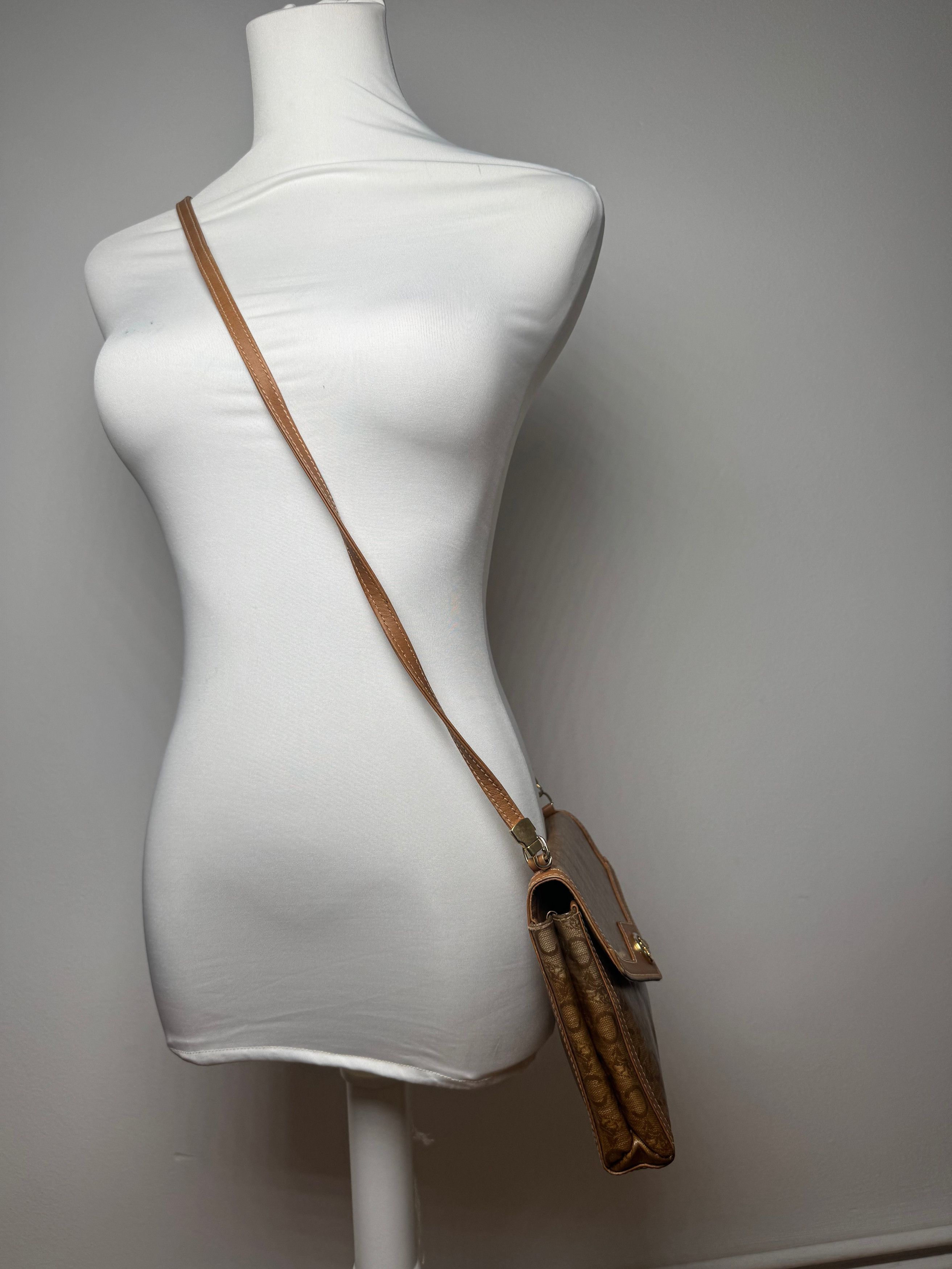 Celine Vintage Paris Leather Bag Brown Size ONE SIZE - 8 Thumbnail