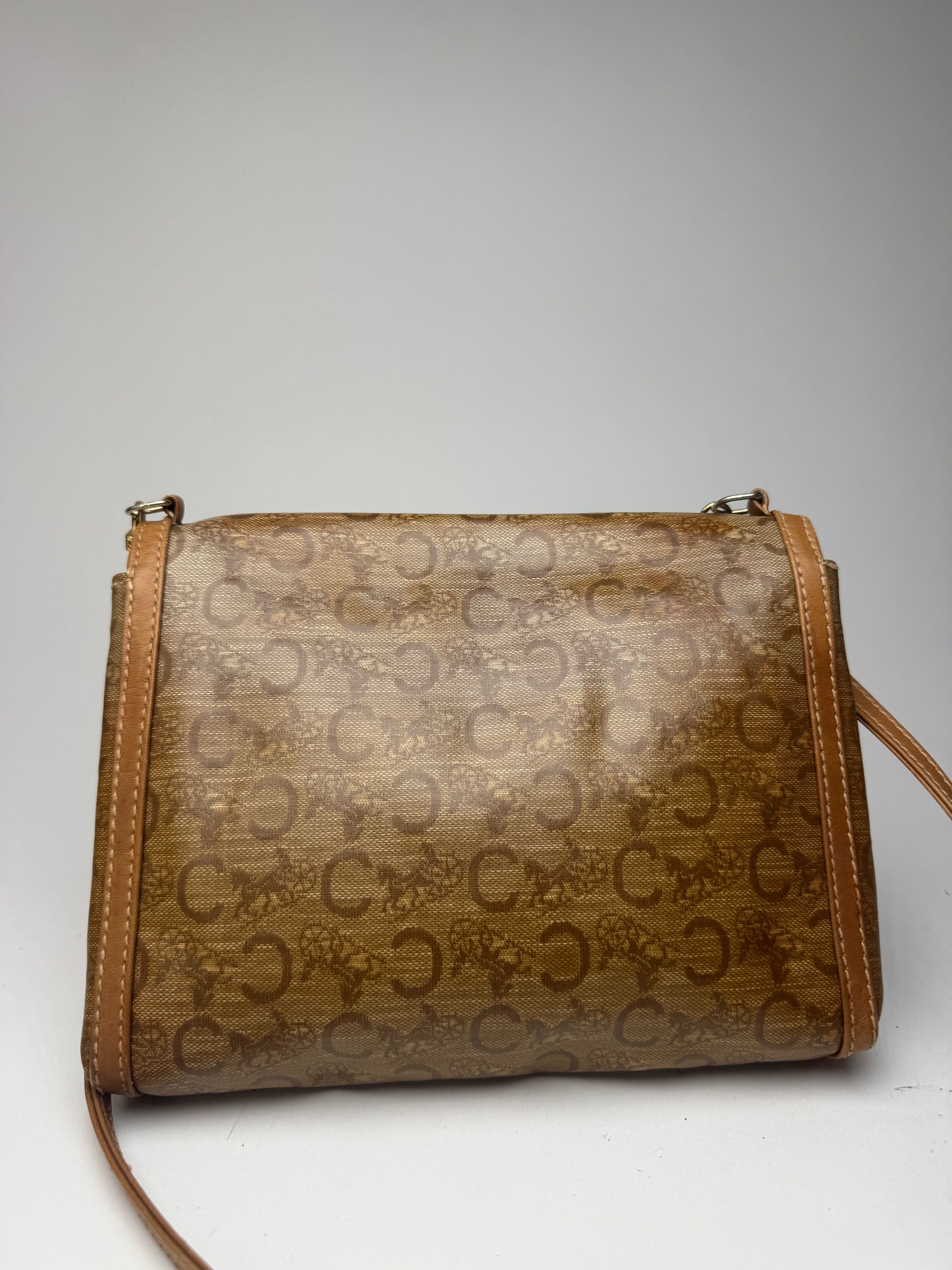 Celine Vintage Paris Leather Bag Brown Size ONE SIZE - 6 Thumbnail