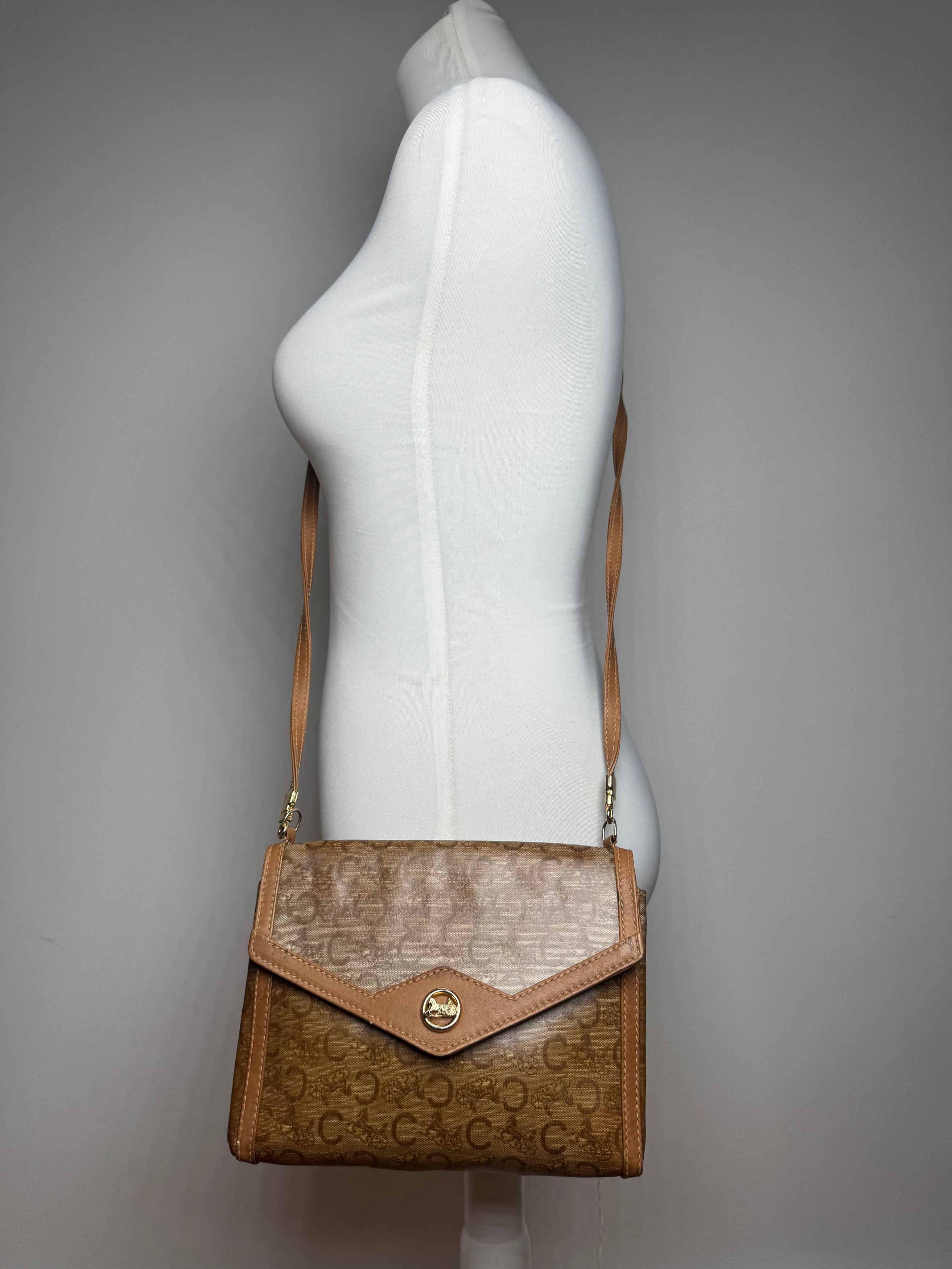 Celine Vintage Paris Leather Bag Brown Size ONE SIZE - 7 Thumbnail