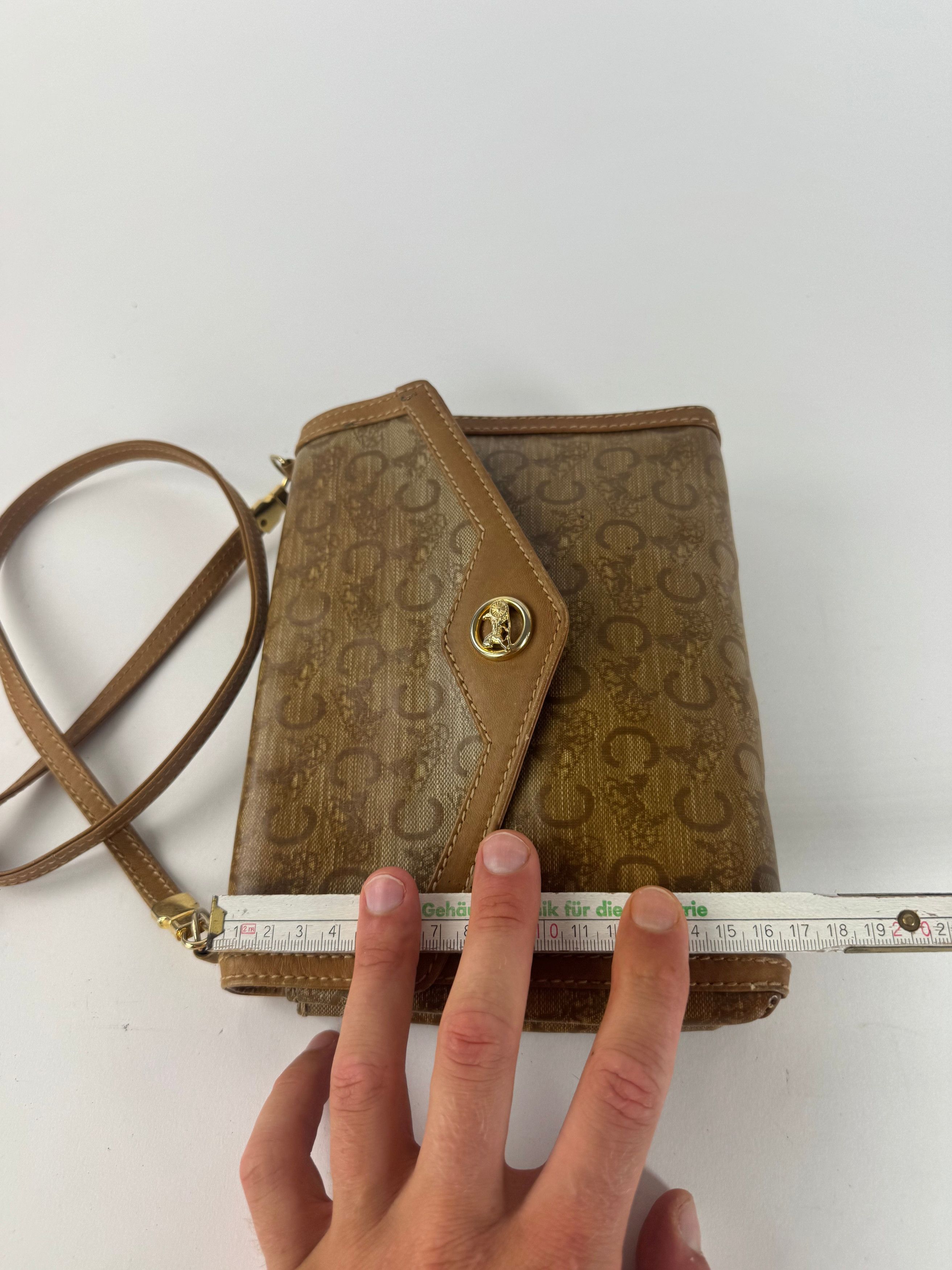 Celine Vintage Paris Leather Bag Brown Size ONE SIZE - 14 Thumbnail