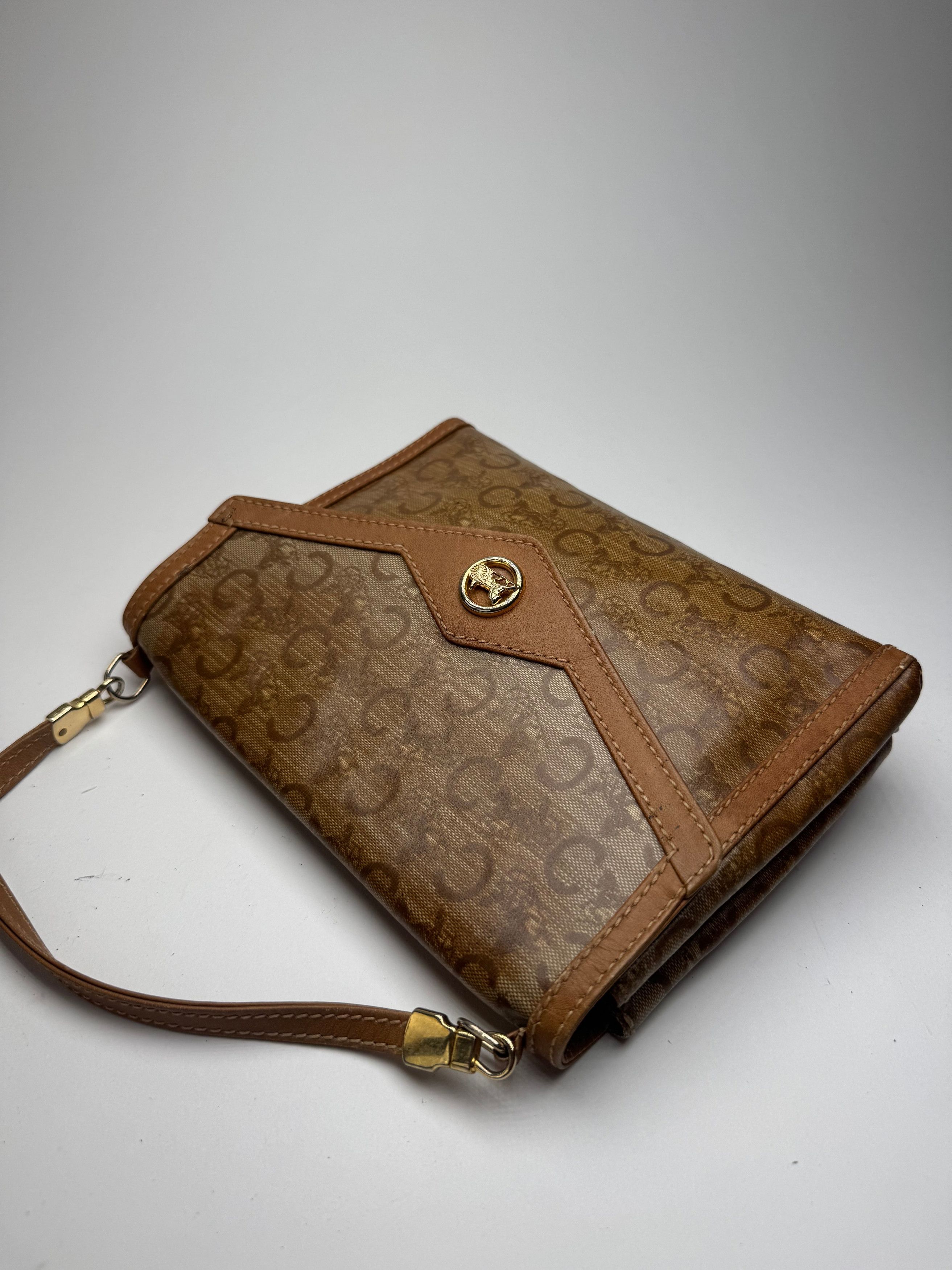 Celine Vintage Paris Leather Bag Brown Size ONE SIZE - 10 Thumbnail