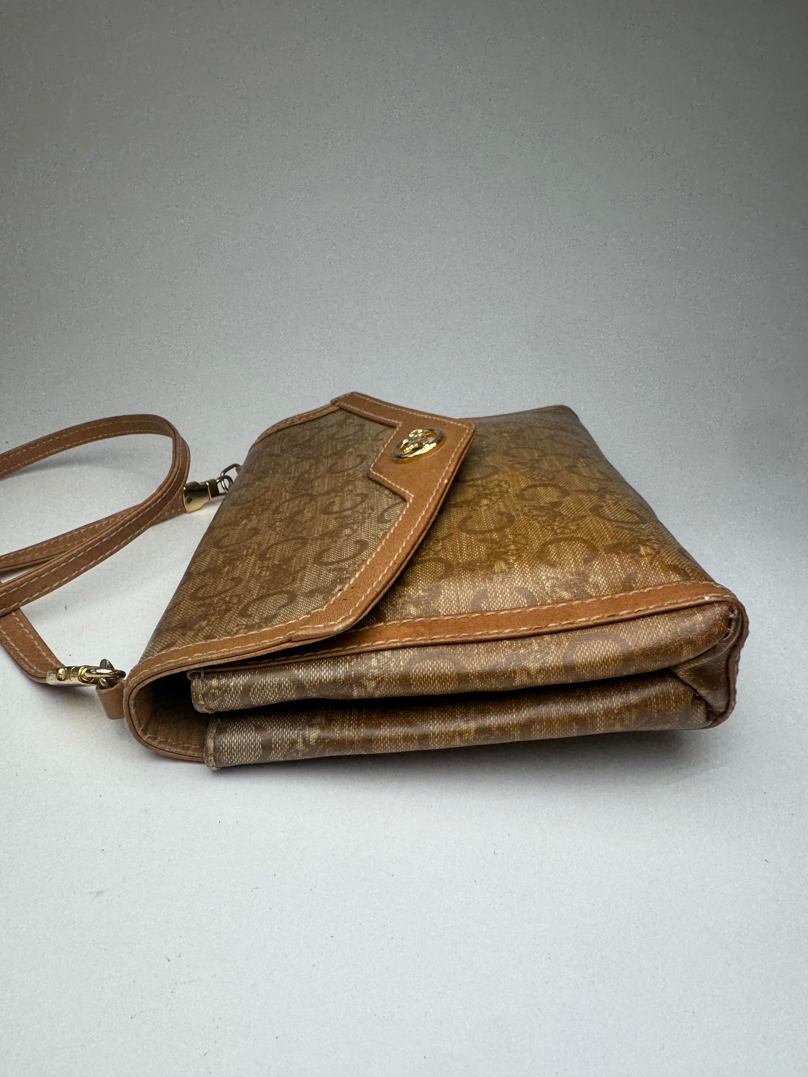 Celine Vintage Paris Leather Bag Brown Size ONE SIZE - 11 Thumbnail