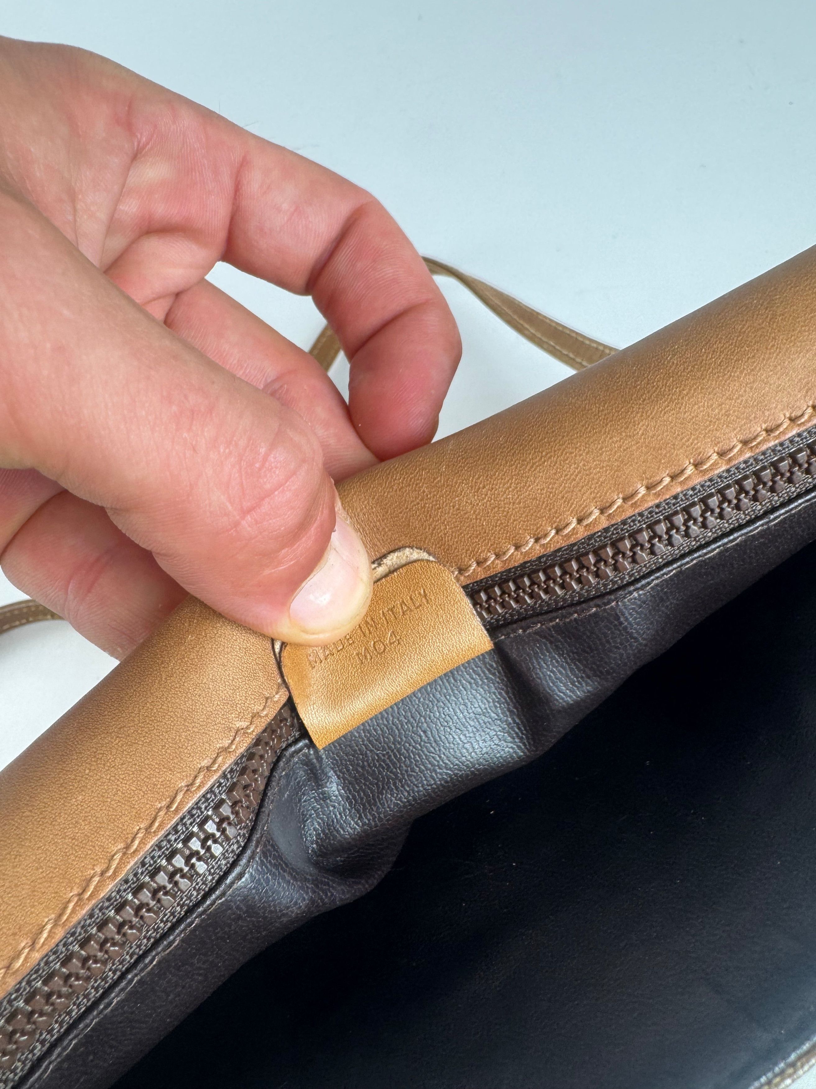 Celine Vintage Paris Leather Bag Brown Size ONE SIZE - 4 Thumbnail