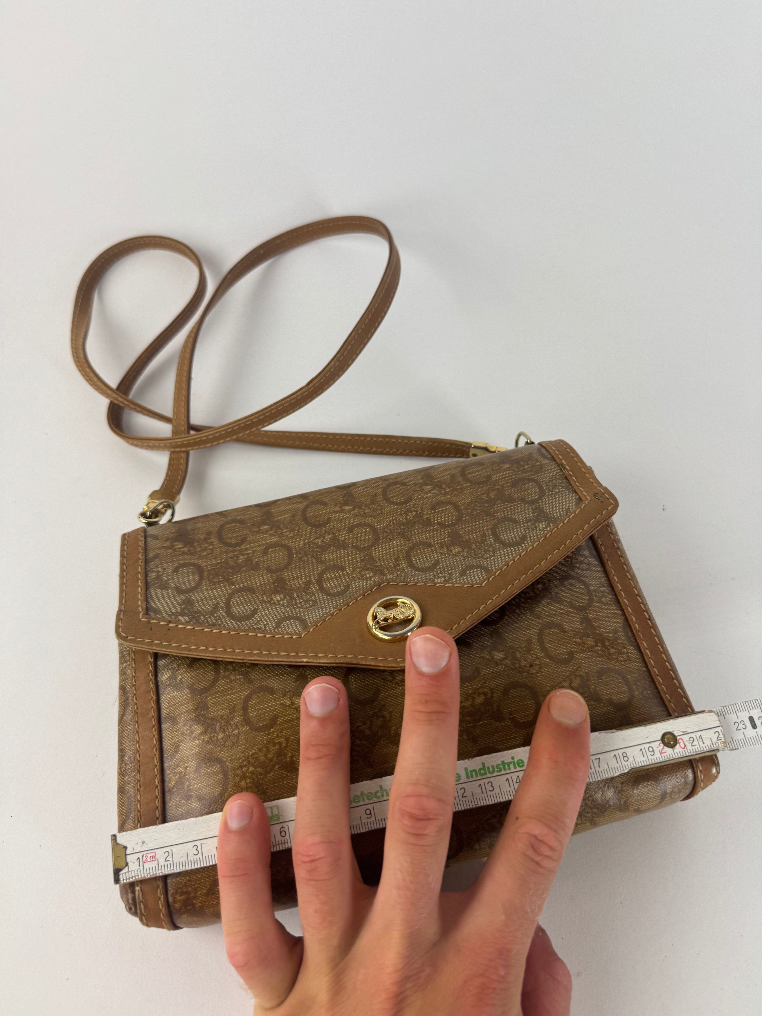 Celine Vintage Paris Leather Bag Brown Size ONE SIZE - 13 Thumbnail