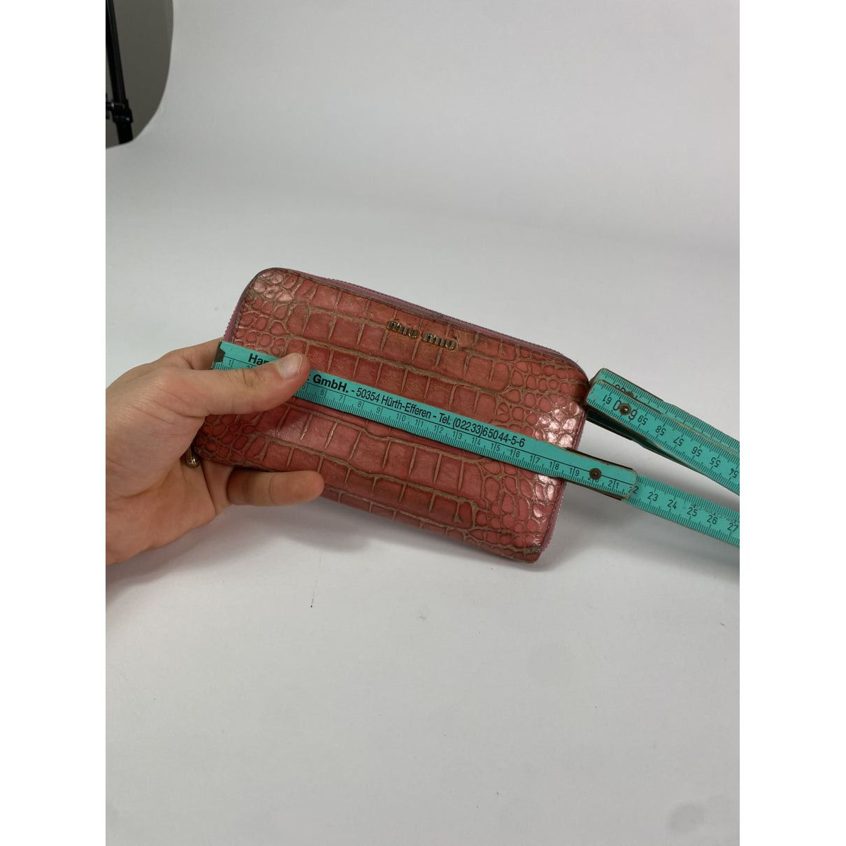 Miu Miu Red Leather Wallet Size ONE SIZE - 5 Thumbnail