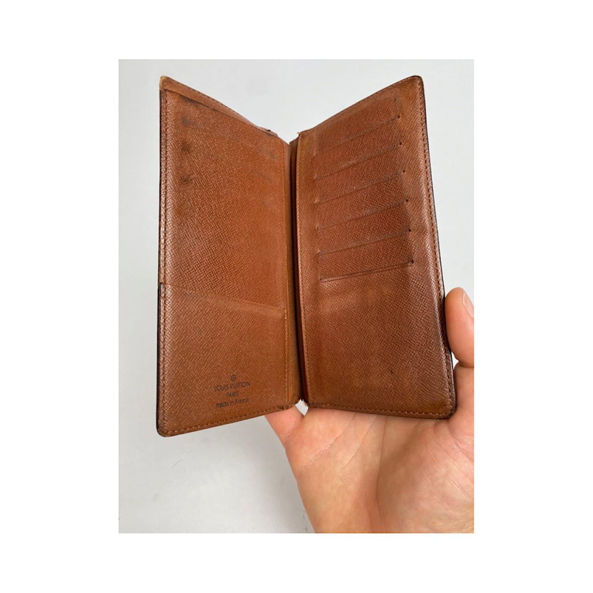 Louis Vuitton Passport cover Brown Leather Purse Size ONE SIZE - 4 Thumbnail