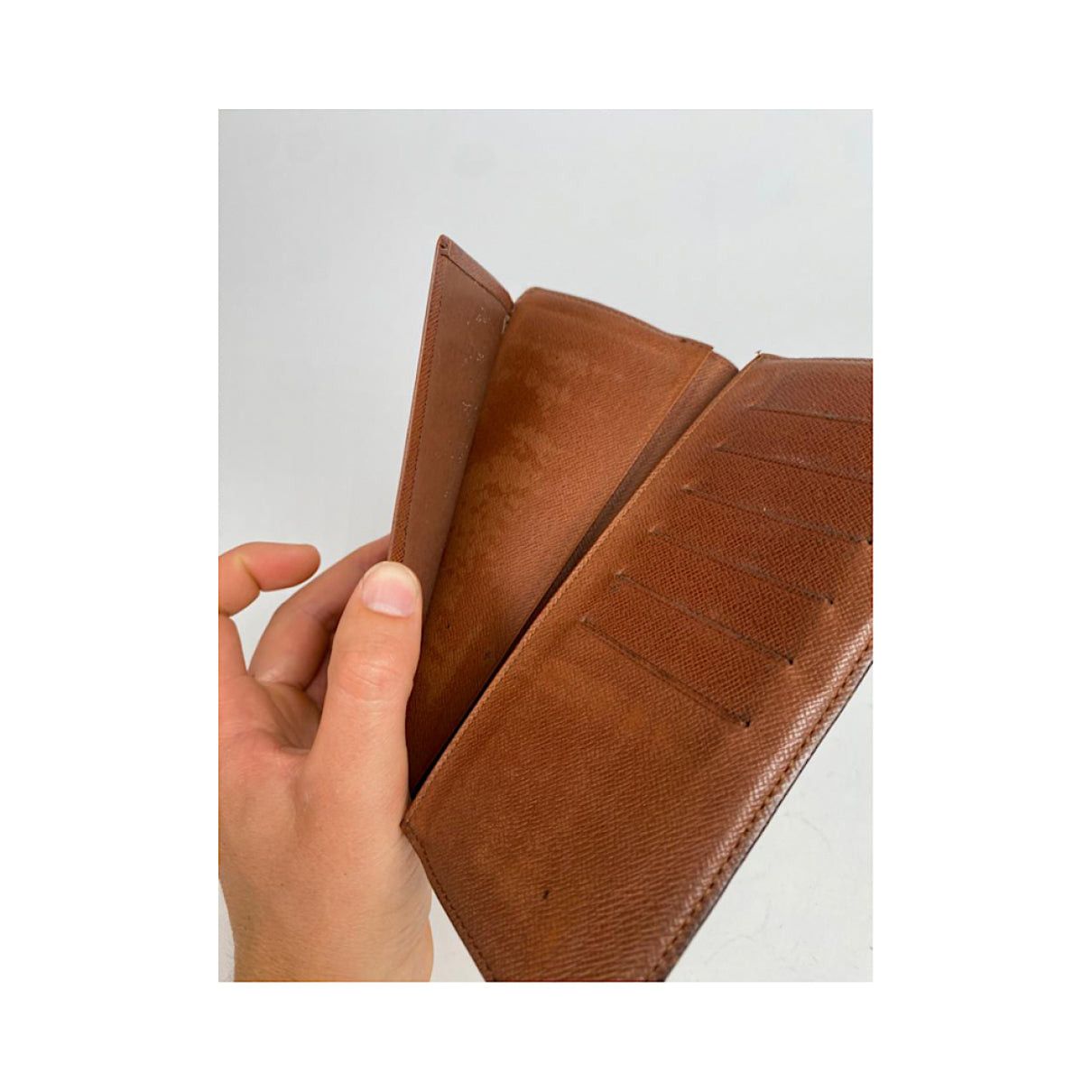 Louis Vuitton Passport cover Brown Leather Purse Size ONE SIZE - 2 Thumbnail