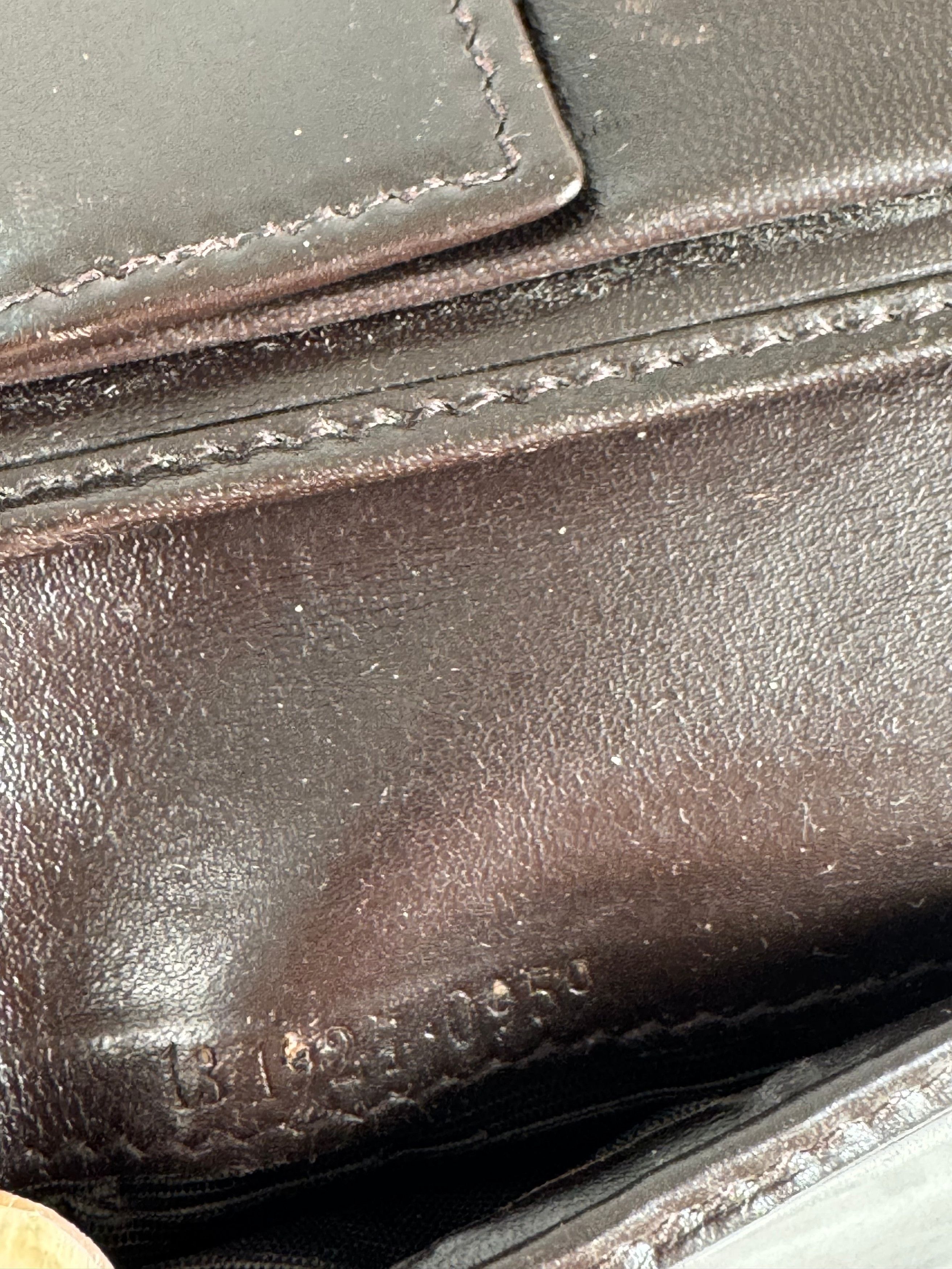 Gucci Vintage Flapable monogram Wallet beige Brown Size ONE SIZE - 5 Thumbnail