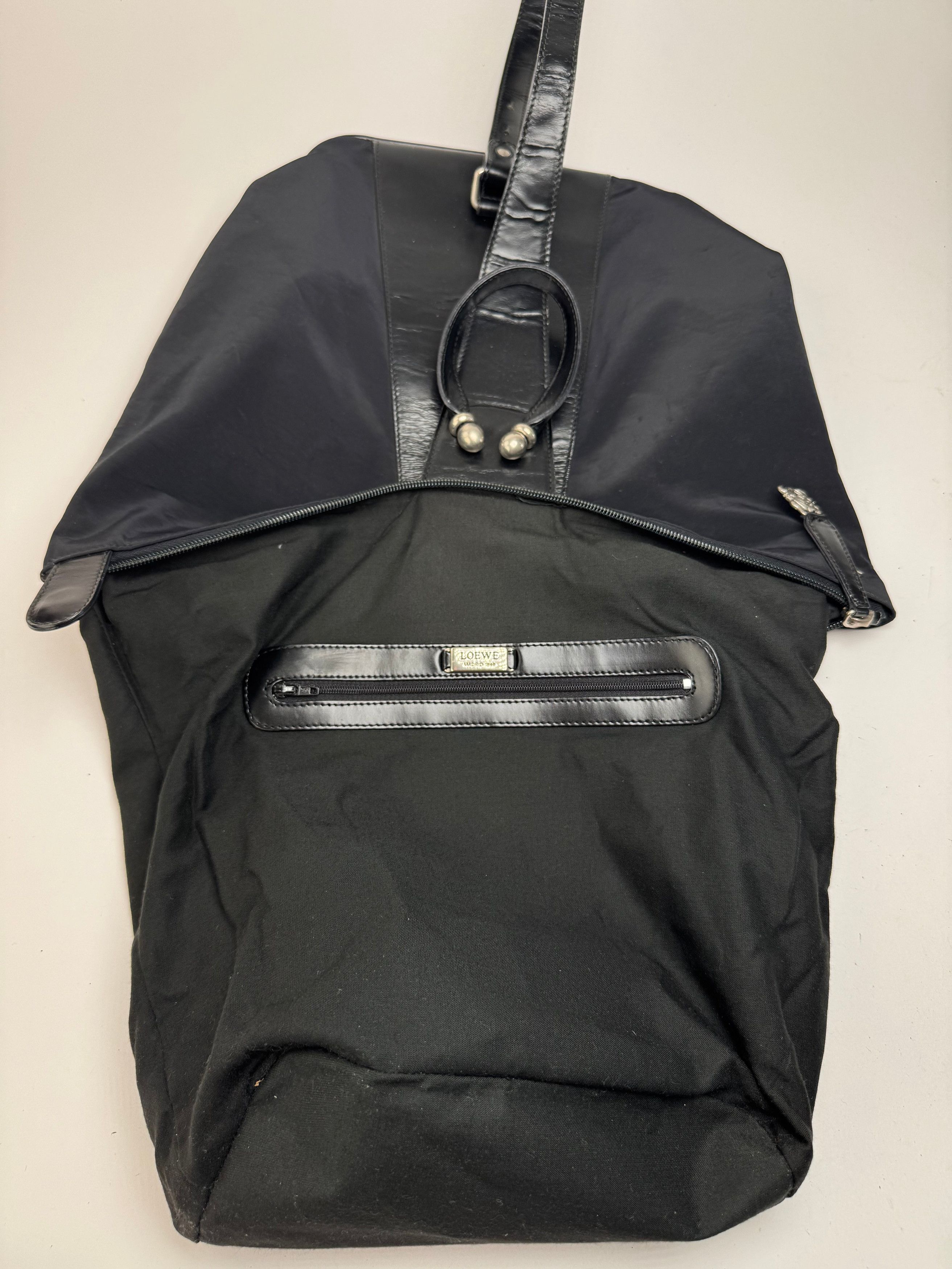 Loewe Vintage Madrid Anton bag black Grey Size ONE SIZE - 4 Thumbnail