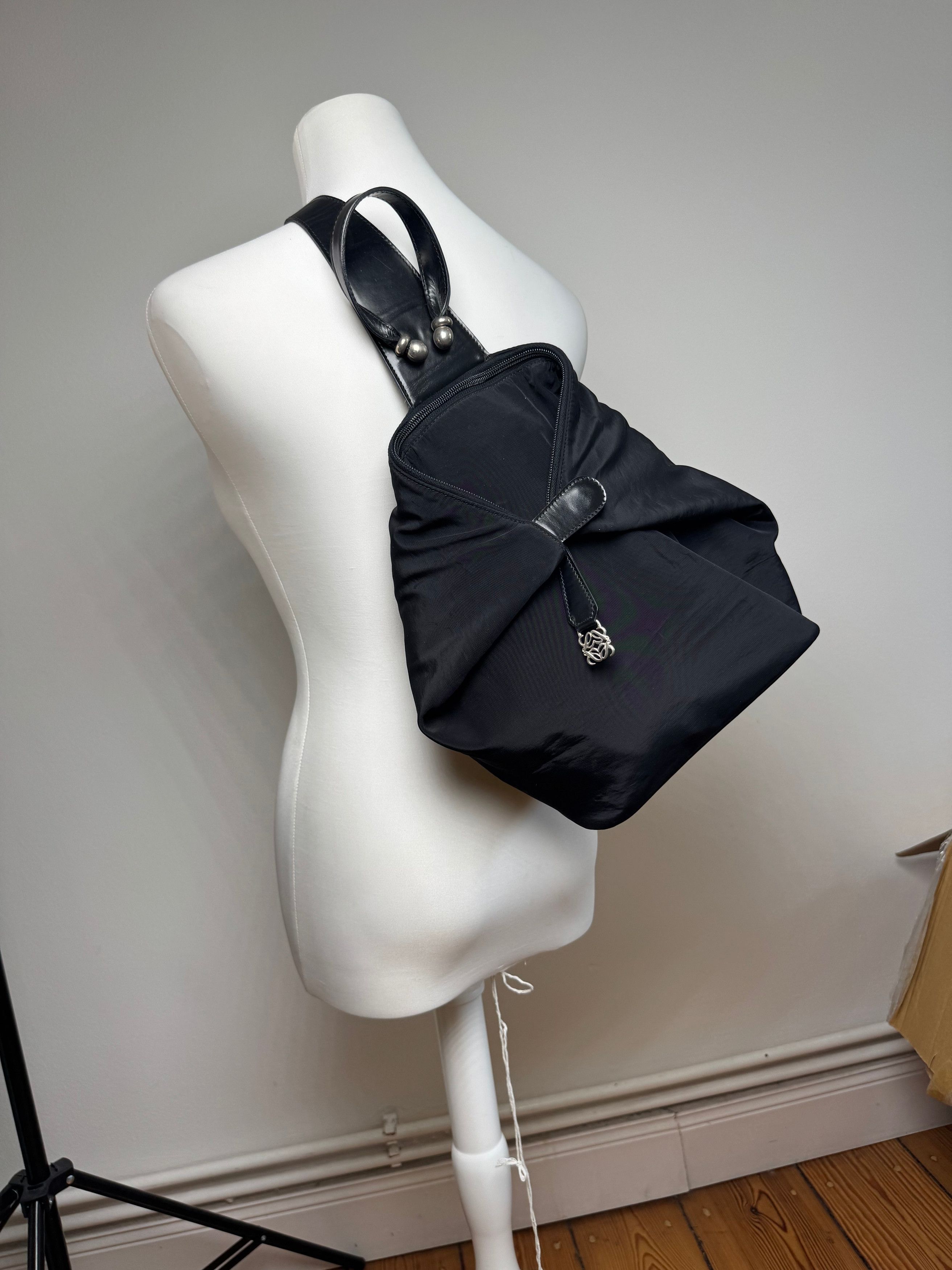 Loewe Vintage Madrid Anton bag black Grey Size ONE SIZE - 2 Thumbnail