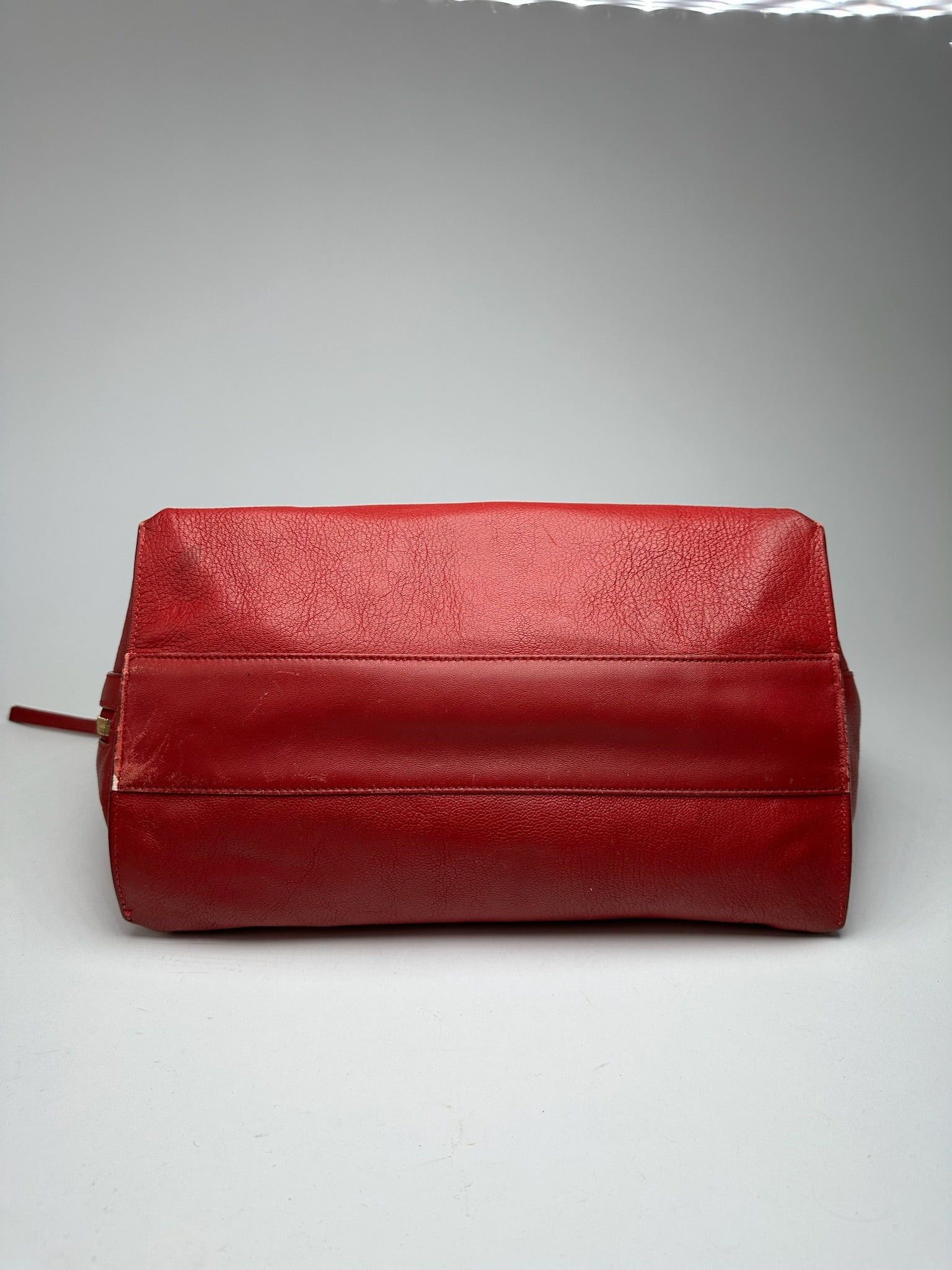 Chloe Vintage Prada Leather Shopper Red Size ONE SIZE - 8 Thumbnail