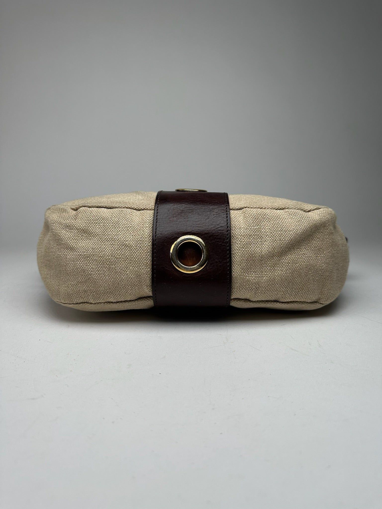 Marni Vintage Handbag Beige Brown Size ONE SIZE - 10 Thumbnail