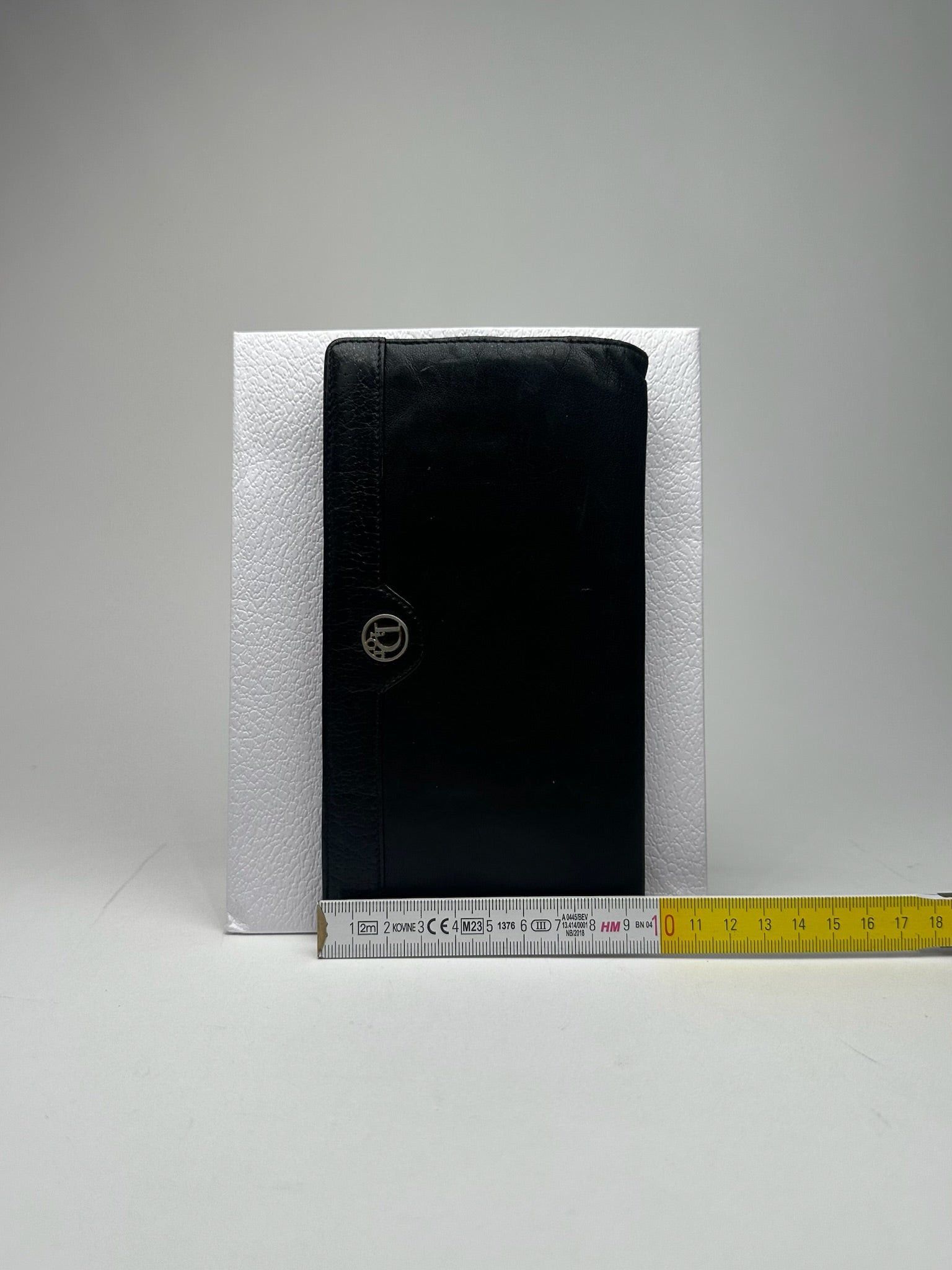 Dior Vintage Leather ID holder black Size ONE SIZE - 8 Thumbnail
