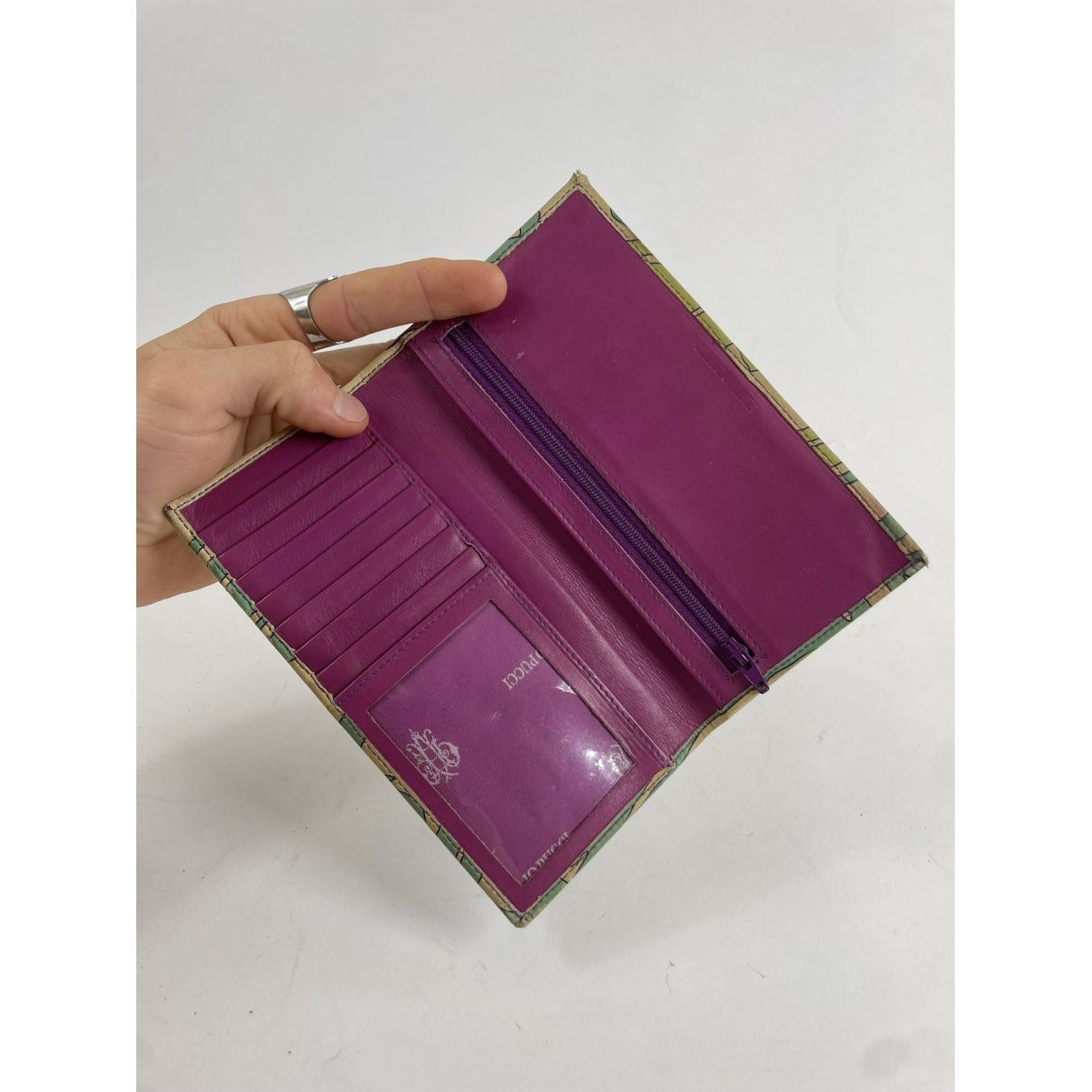 Emilio Pucci Multicolour Leather Purse Size ONE SIZE - 3 Thumbnail
