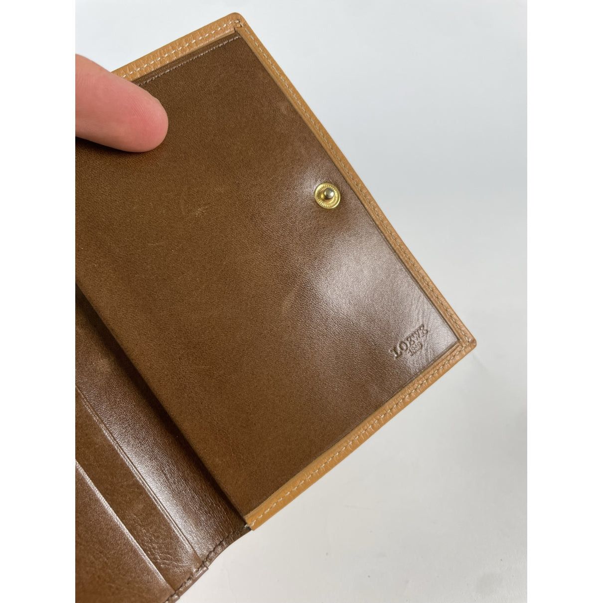 Loewe Puzzle Yellow Leather Purse Size ONE SIZE - 3 Thumbnail