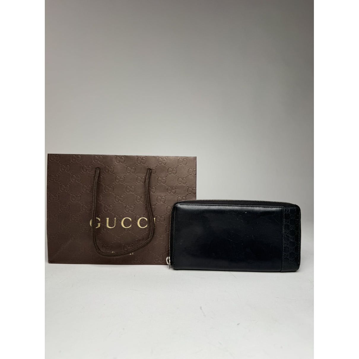 Gucci Continental Black Leather Wallet Size ONE SIZE - 3 Thumbnail