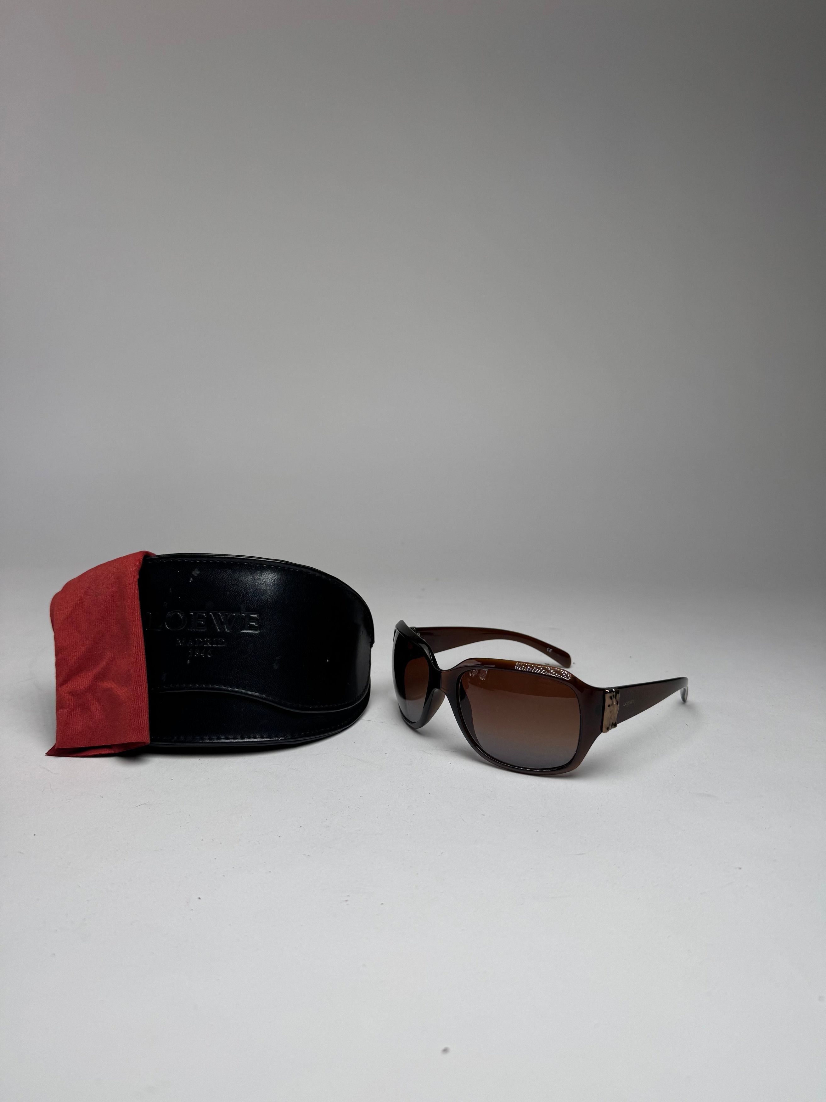 Loewe Vintage Madrid Sunglasses Unisex Brown Size ONE SIZE - 12 Thumbnail