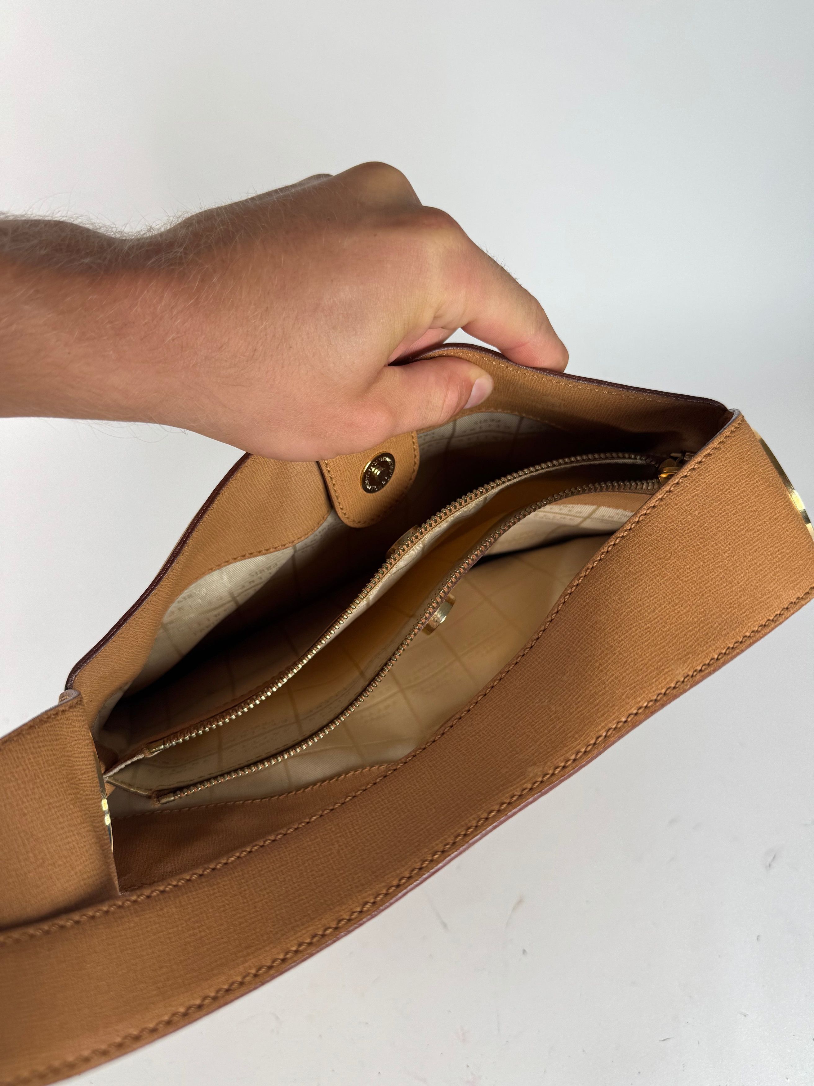Celine Vintage Paris Leather Bag camel Size ONE SIZE - 5 Thumbnail