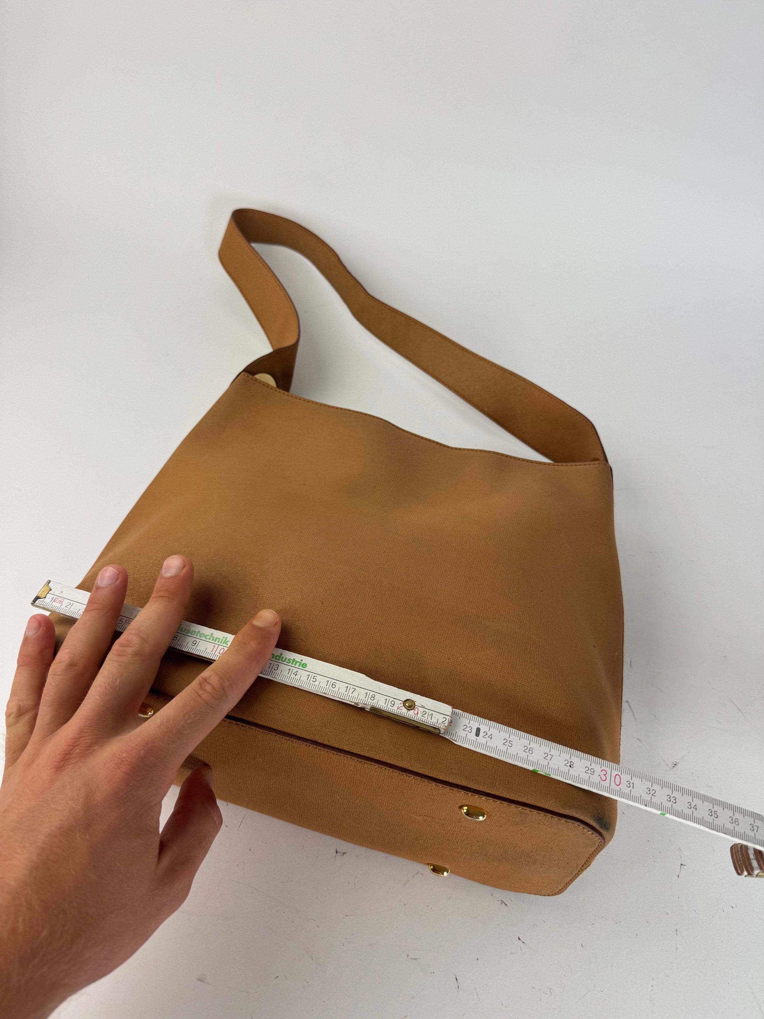 Celine Vintage Paris Leather Bag camel Size ONE SIZE - 12 Thumbnail