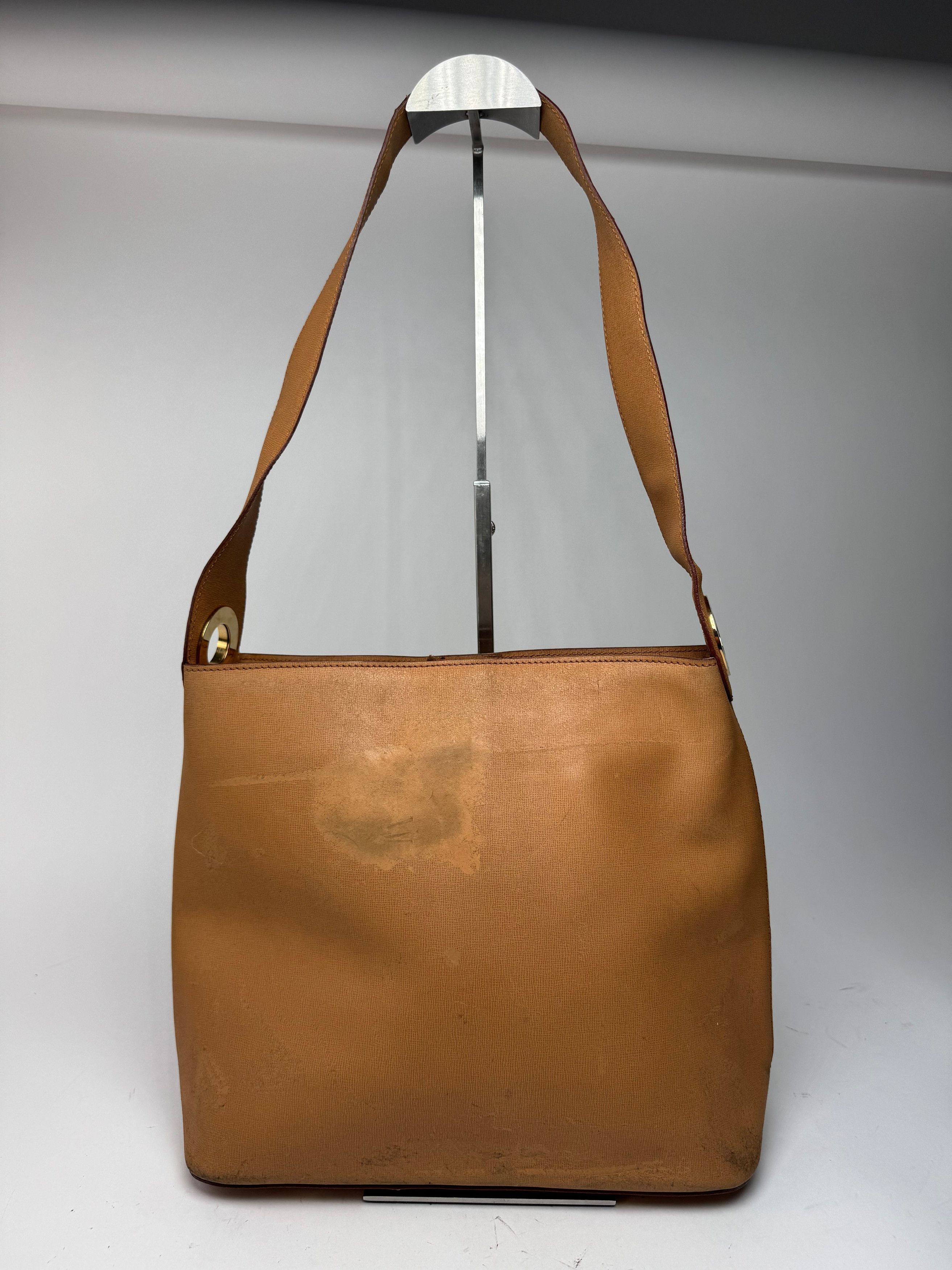 Celine Vintage Paris Leather Bag camel Size ONE SIZE - 9 Thumbnail