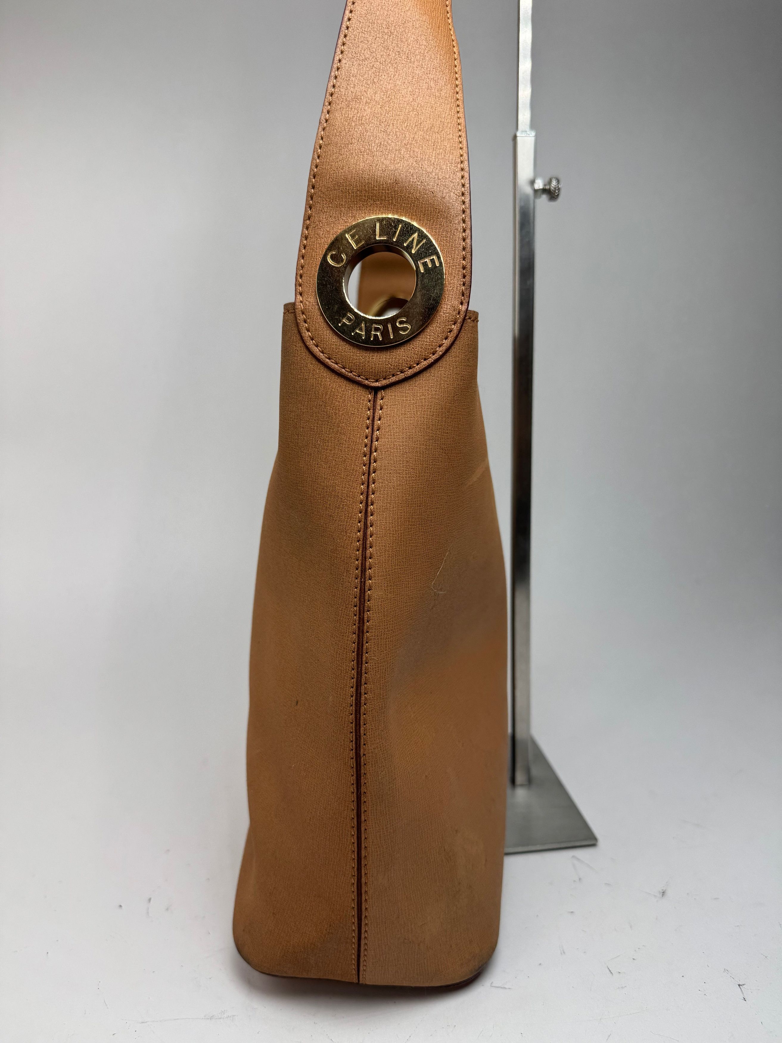 Celine Vintage Paris Leather Bag camel Size ONE SIZE - 3 Thumbnail