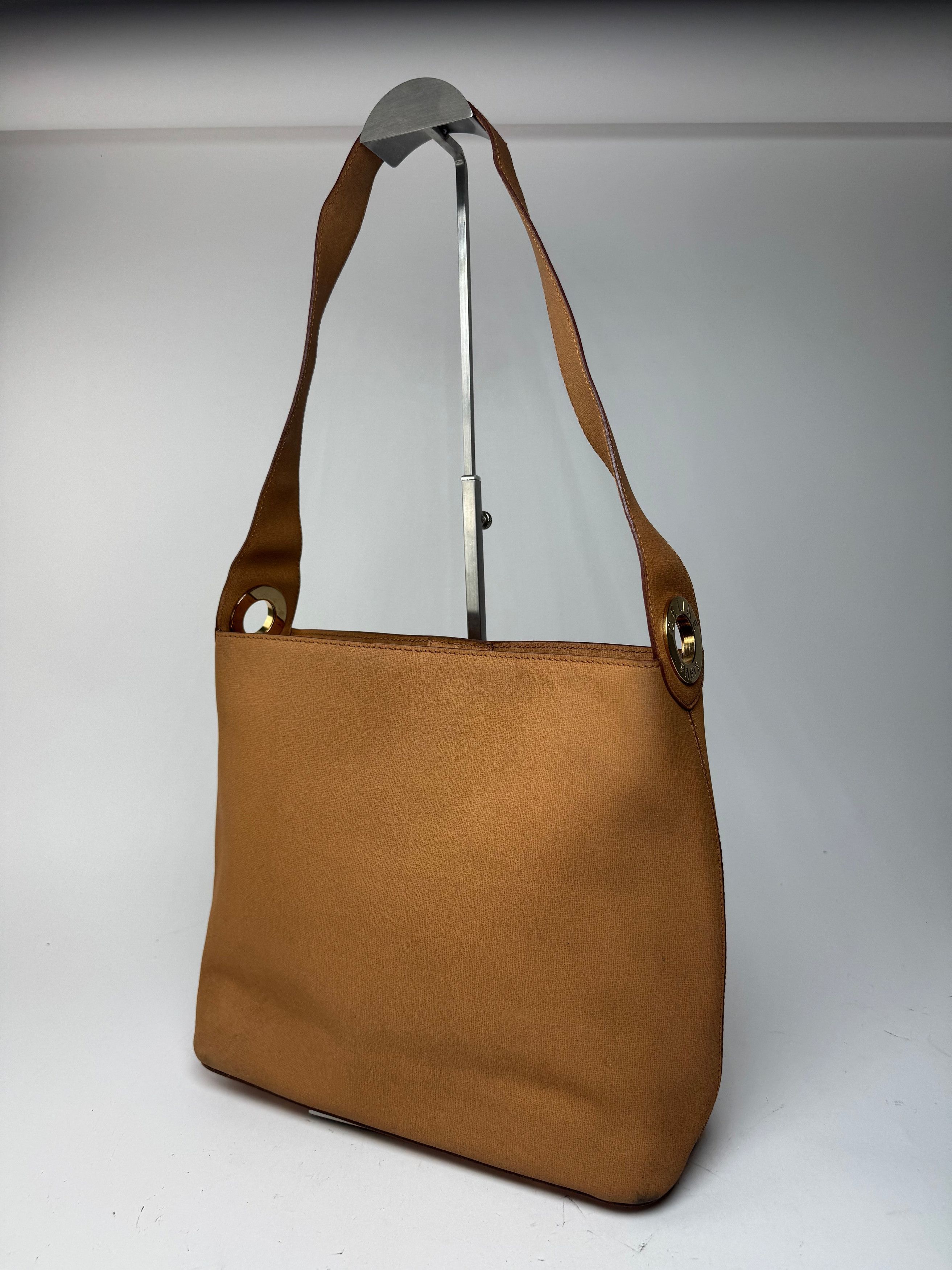 Celine Vintage Paris Leather Bag camel Size ONE SIZE - 4 Thumbnail
