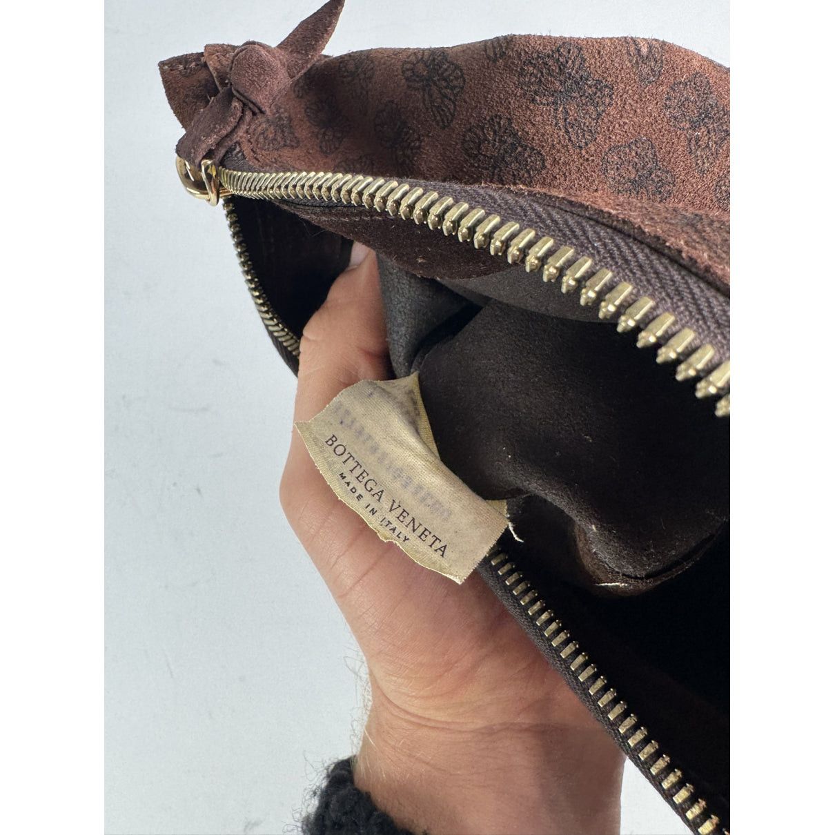 Bottega Veneta Brown Leather Clutch Bag Size ONE SIZE - 5 Thumbnail