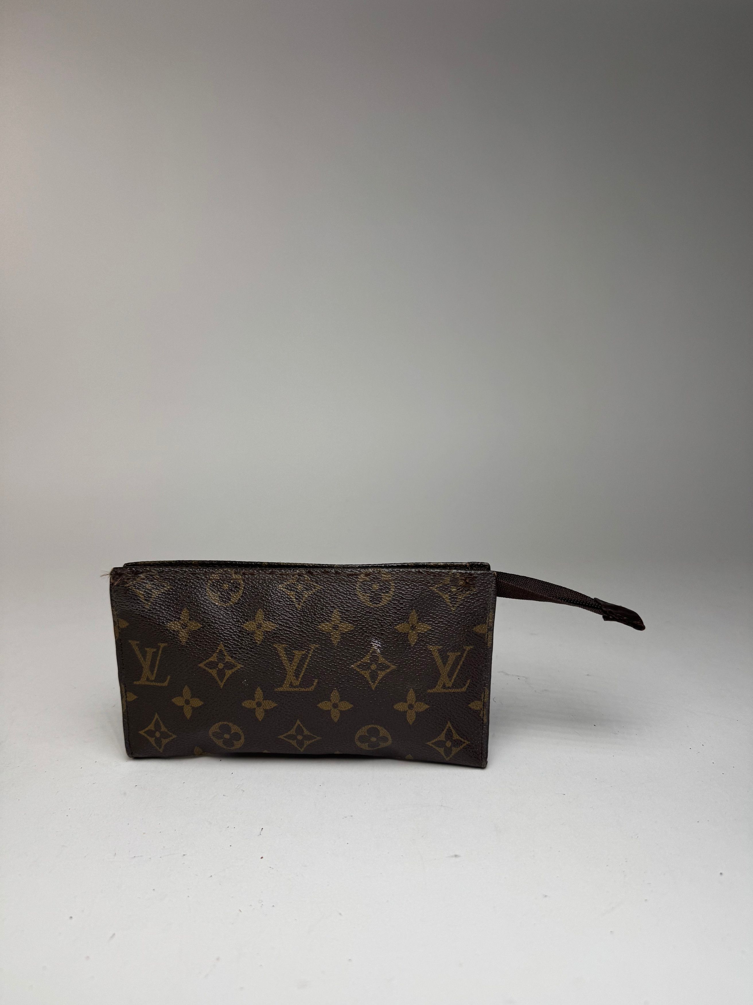 Louis Vuitton Vintage Leather monogram clutch brown Size ONE SIZE - 4 Thumbnail