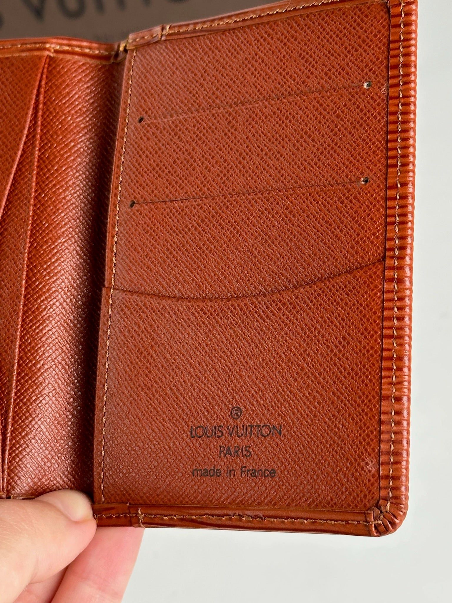Louis Vuitton Vintage epi leather card holder orange Size ONE SIZE - 4 Thumbnail
