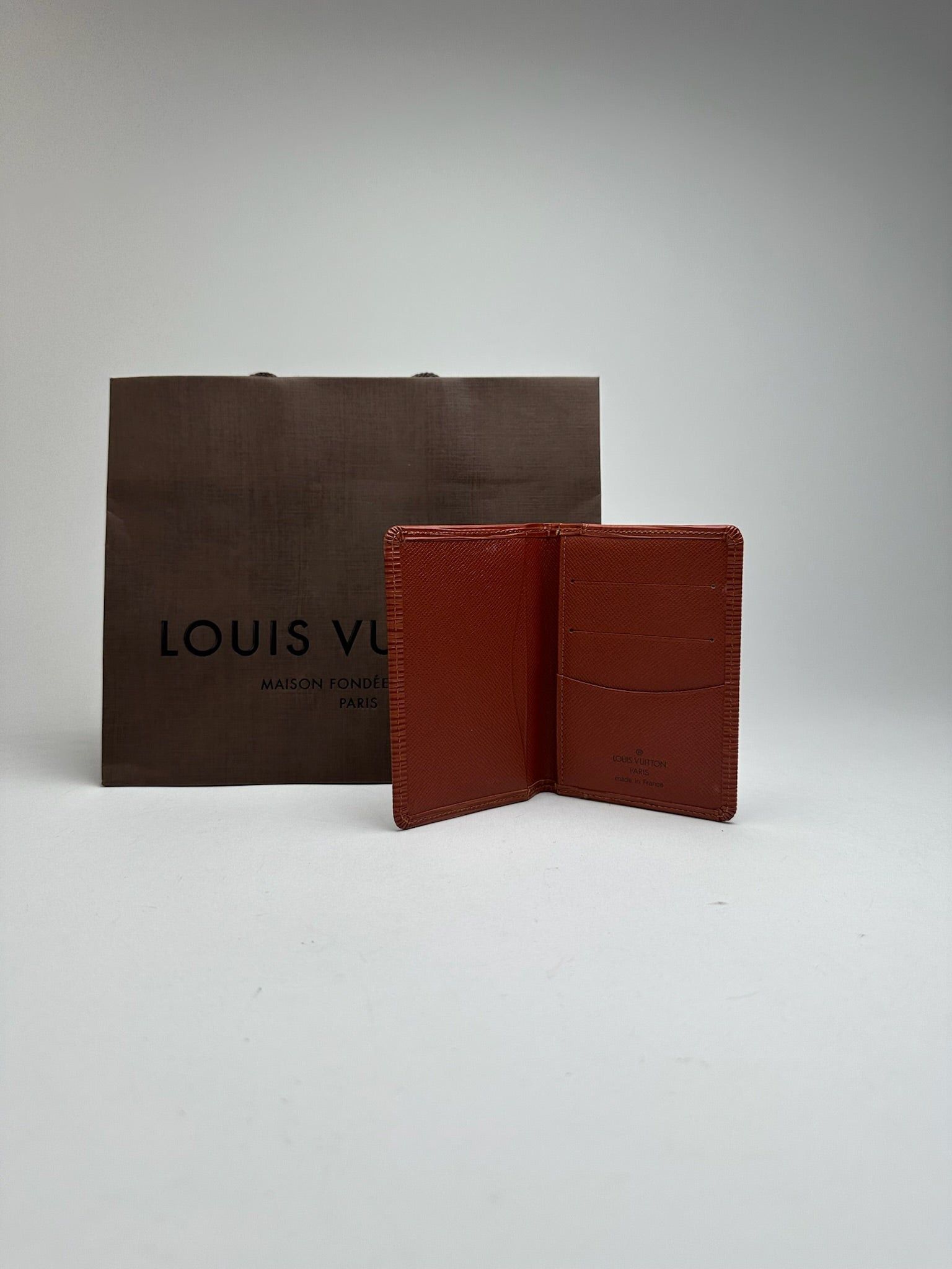 Louis Vuitton Vintage epi leather card holder orange Size ONE SIZE - 9 Thumbnail