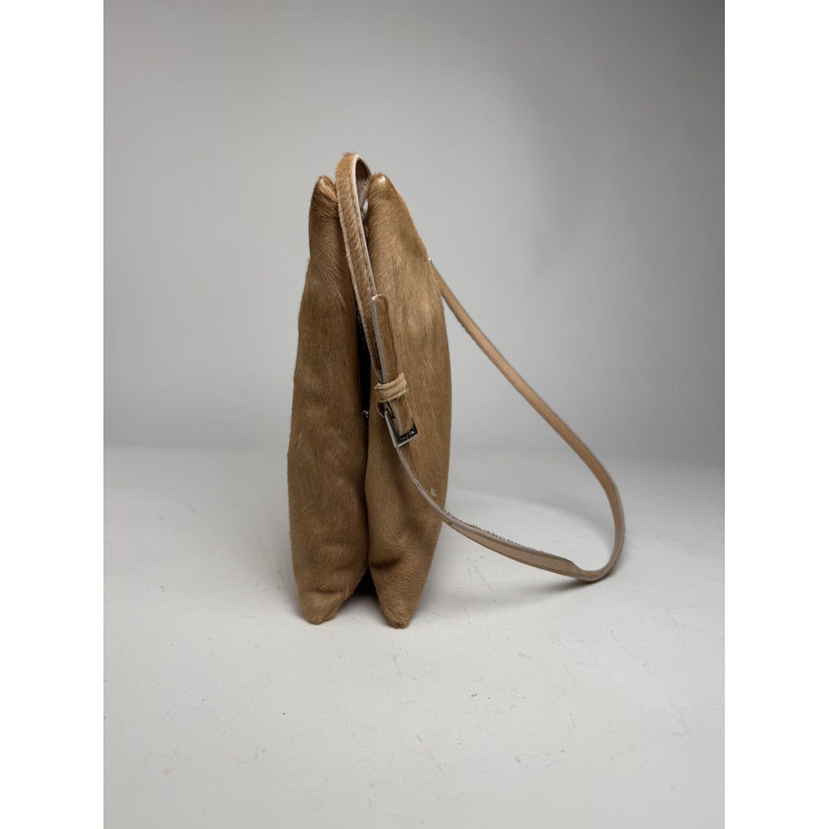 Prada Re-Edition 2000 Brown Fur Handbag Size ONE SIZE - 5 Thumbnail